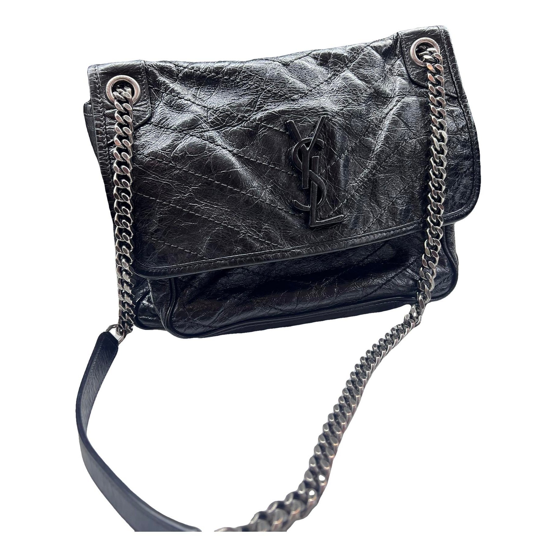 Leather crossbody bag