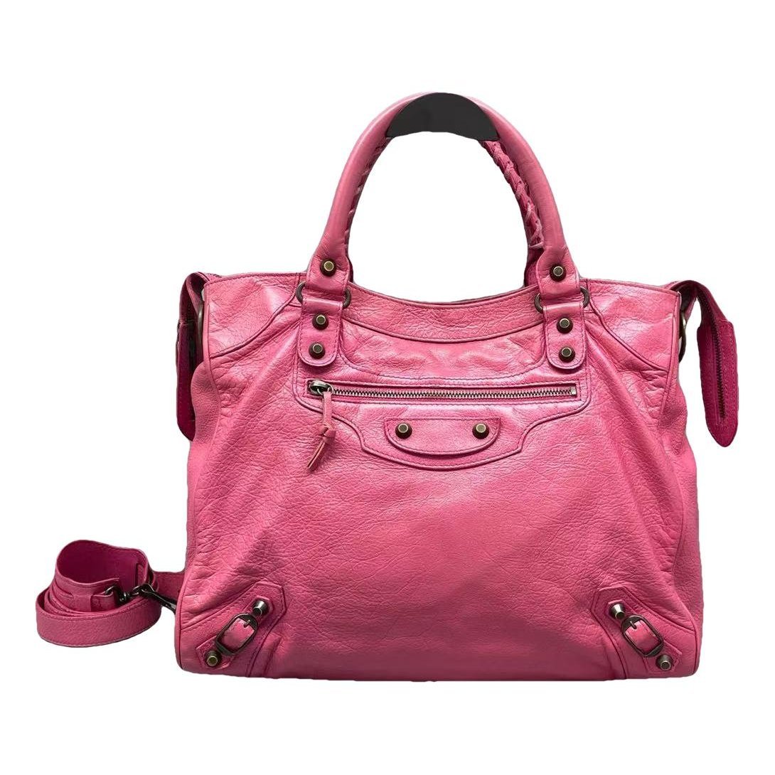 Leather handbag