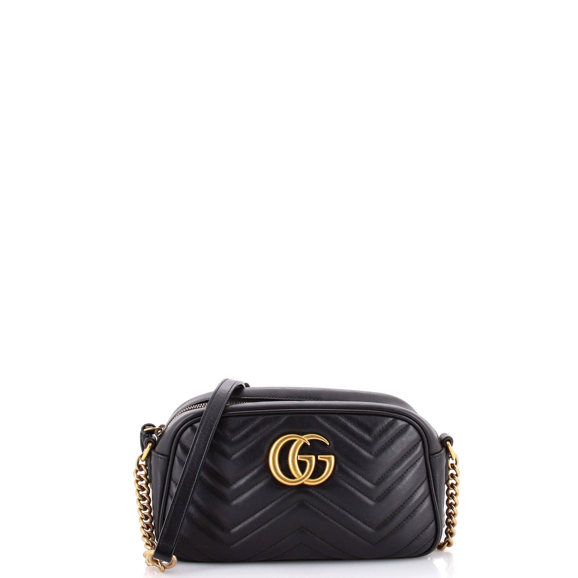 Gucci GG Marmont Shoulder Bag Matelasse Leather Small