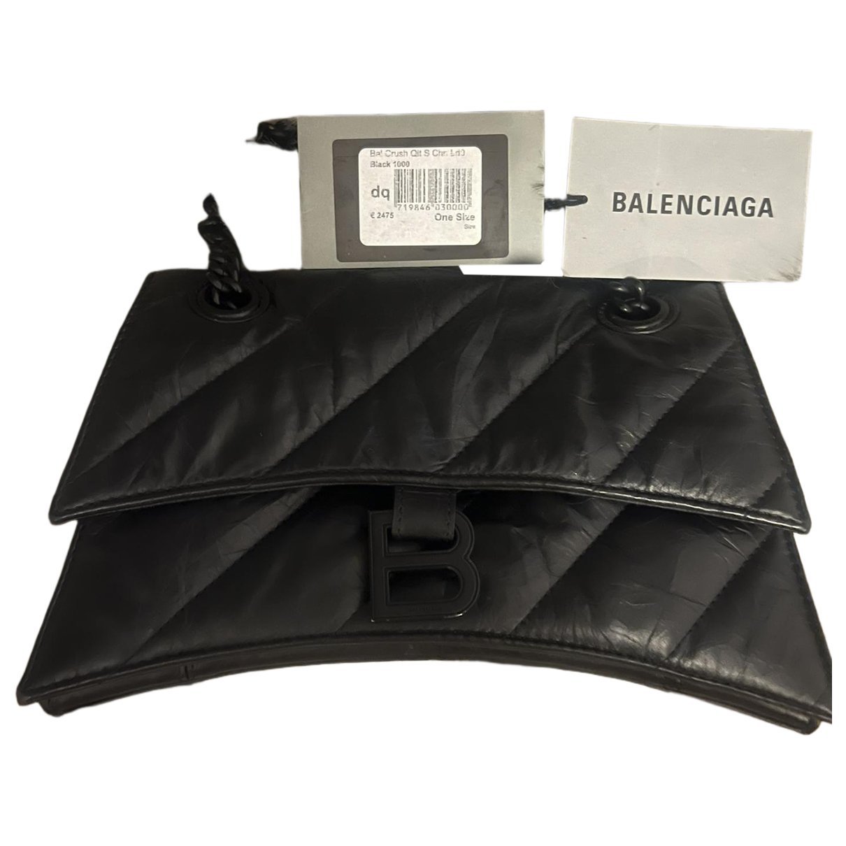 Balenciaga Hourglass leather crossbody bag