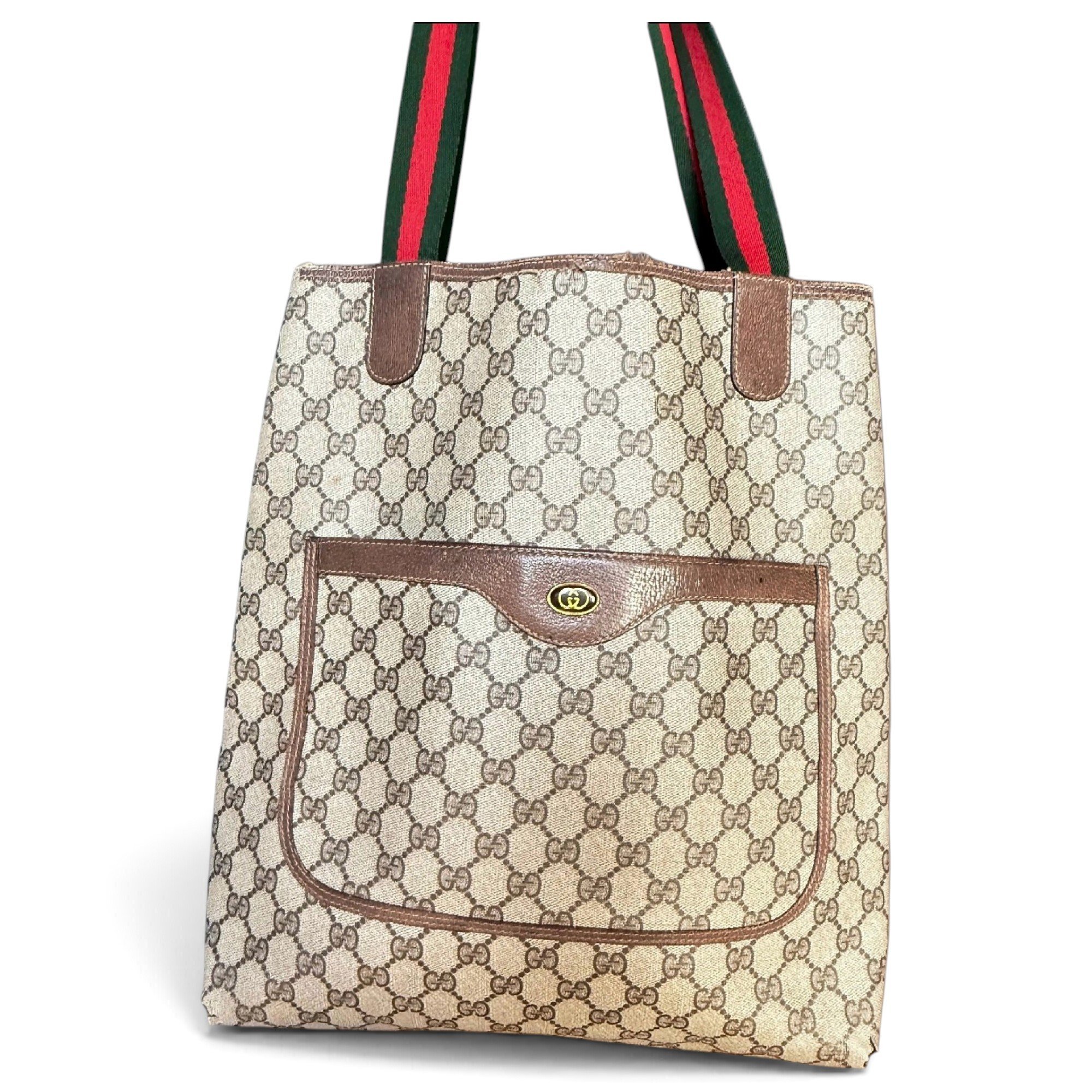 Ophidia leather tote