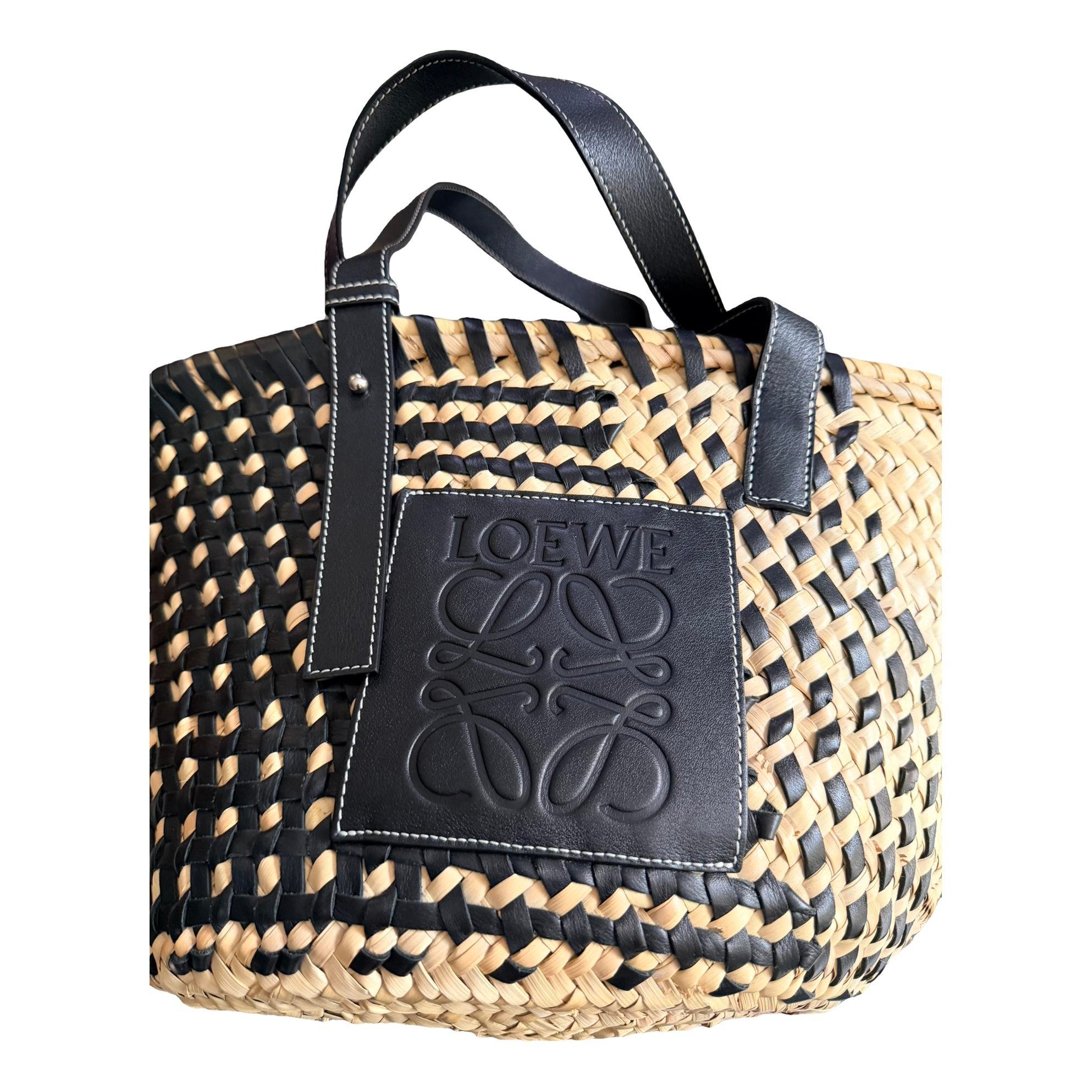 Basket Bag leather tote