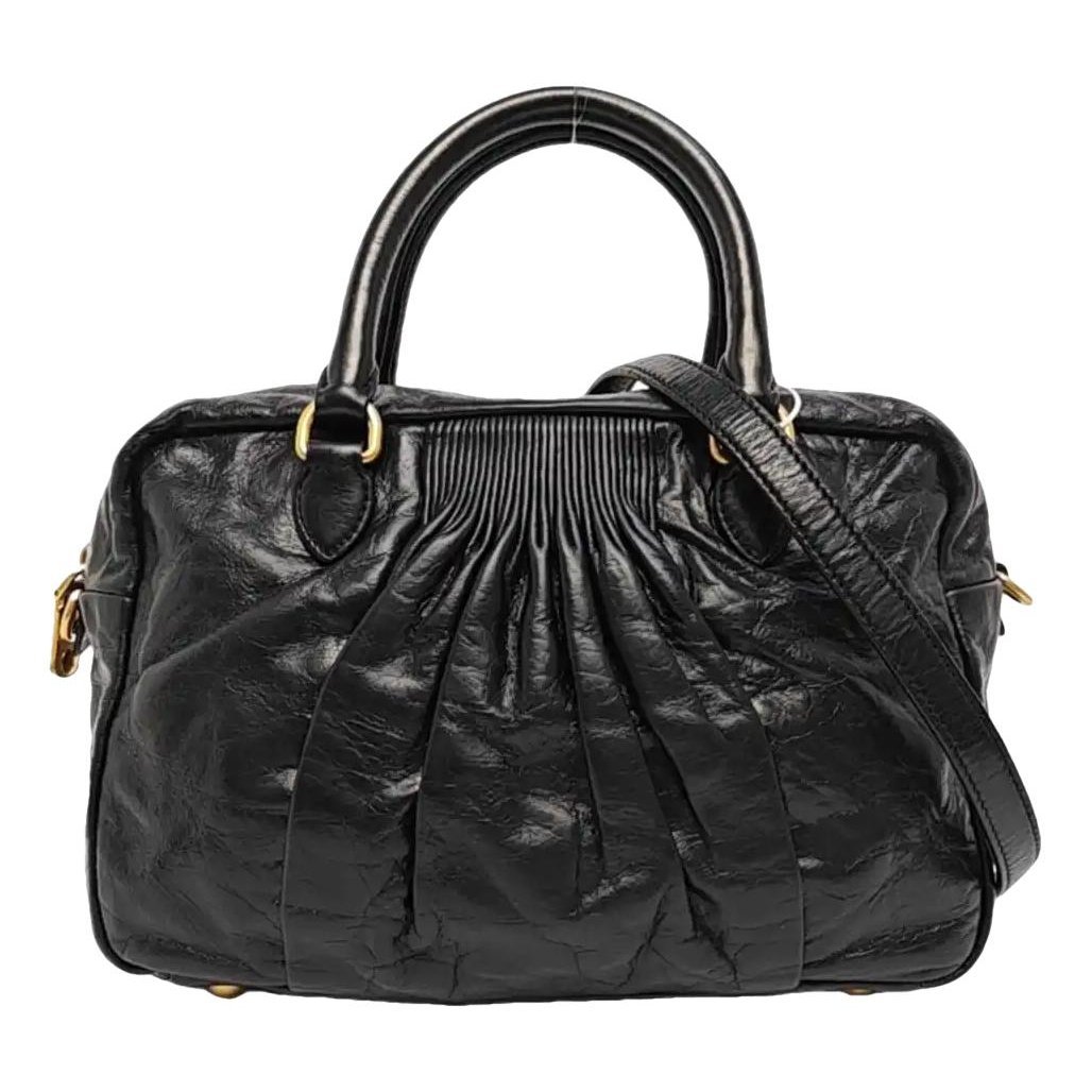 Leather handbag