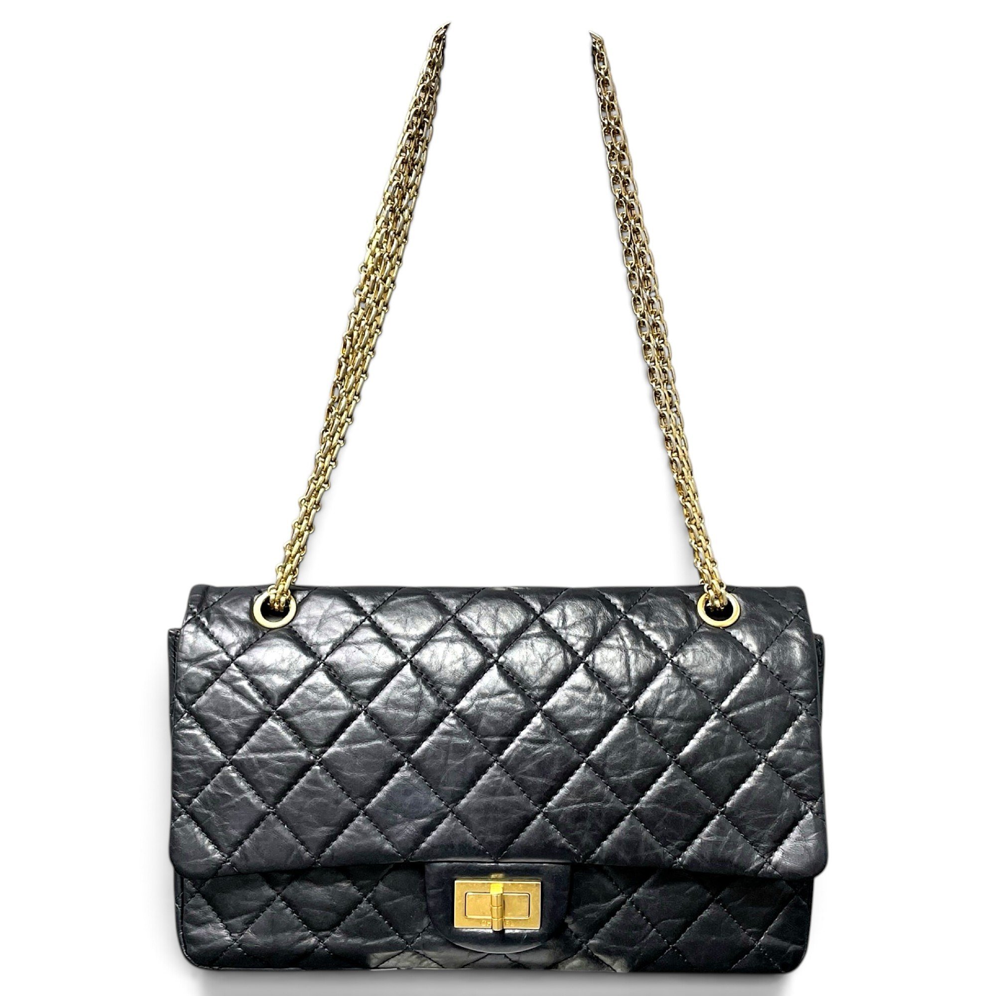 2.55 leather handbag