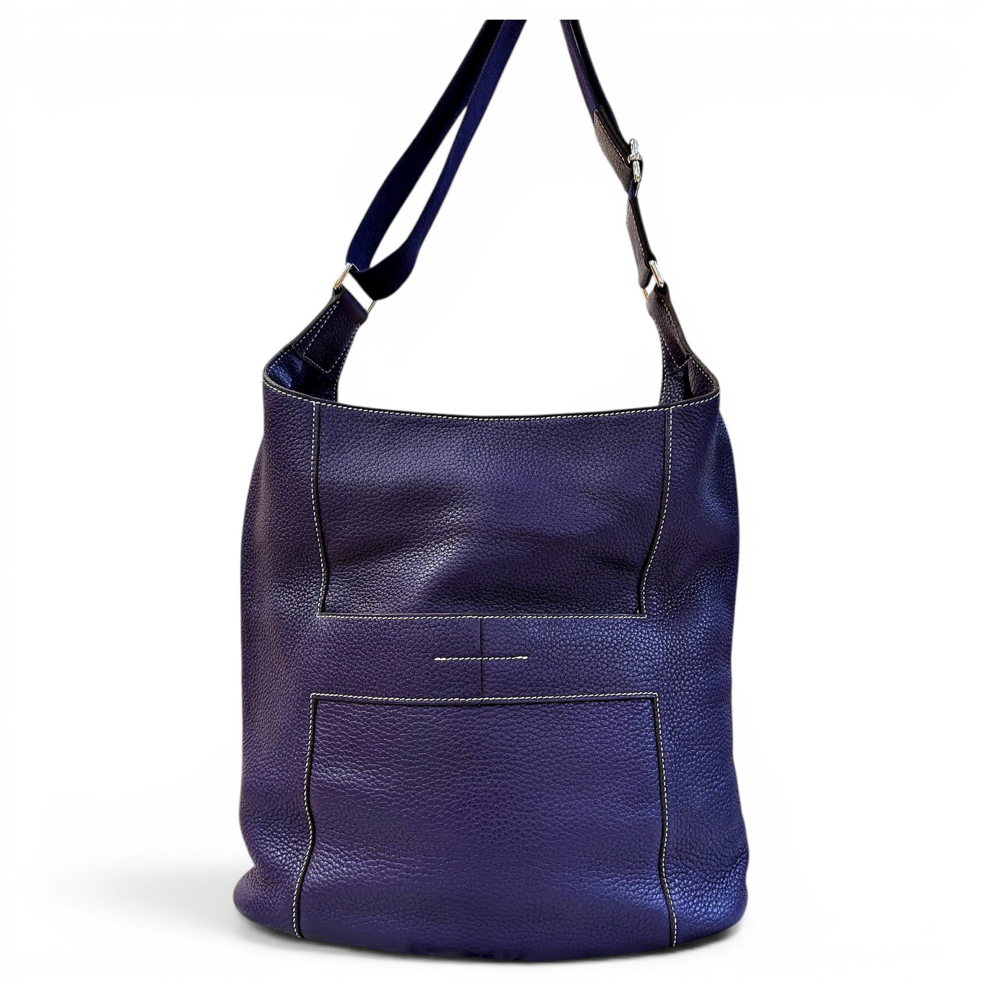 Leather crossbody bag