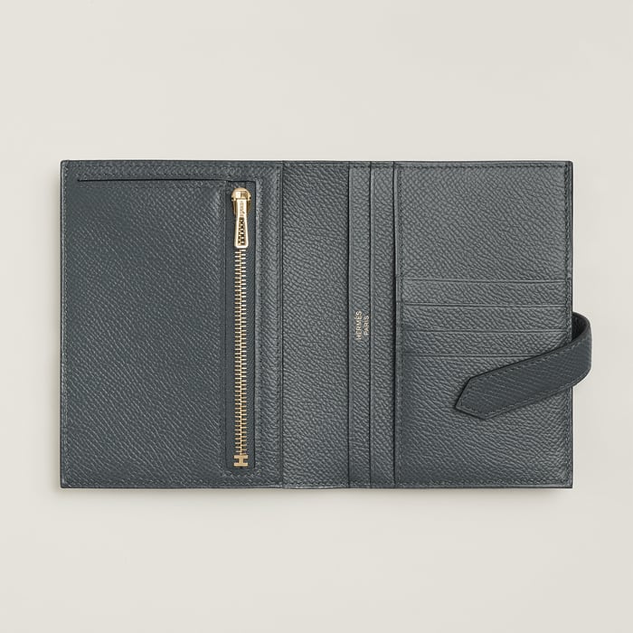 Gris Misty Bearn Compact Wallet