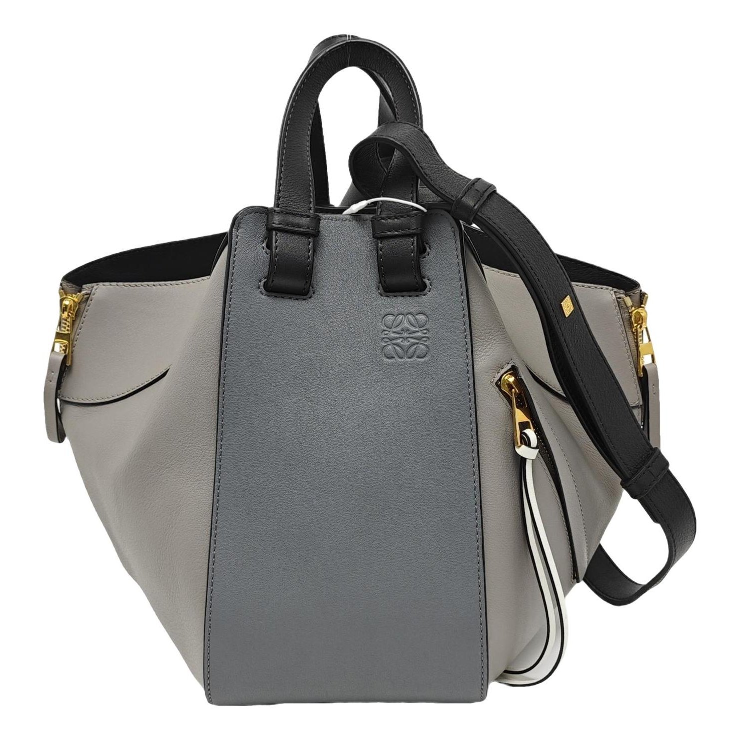 Hammock leather handbag