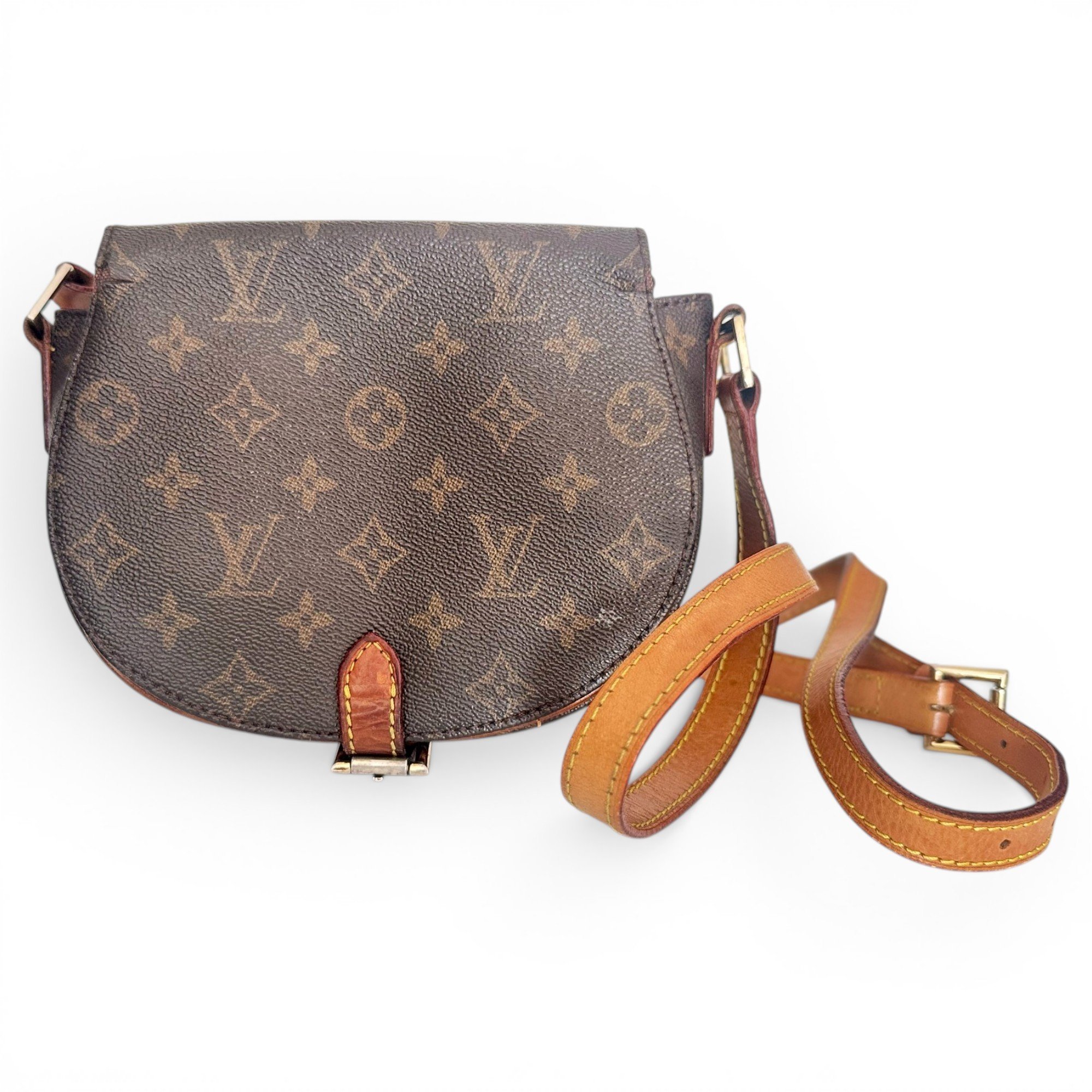 Leather crossbody bag