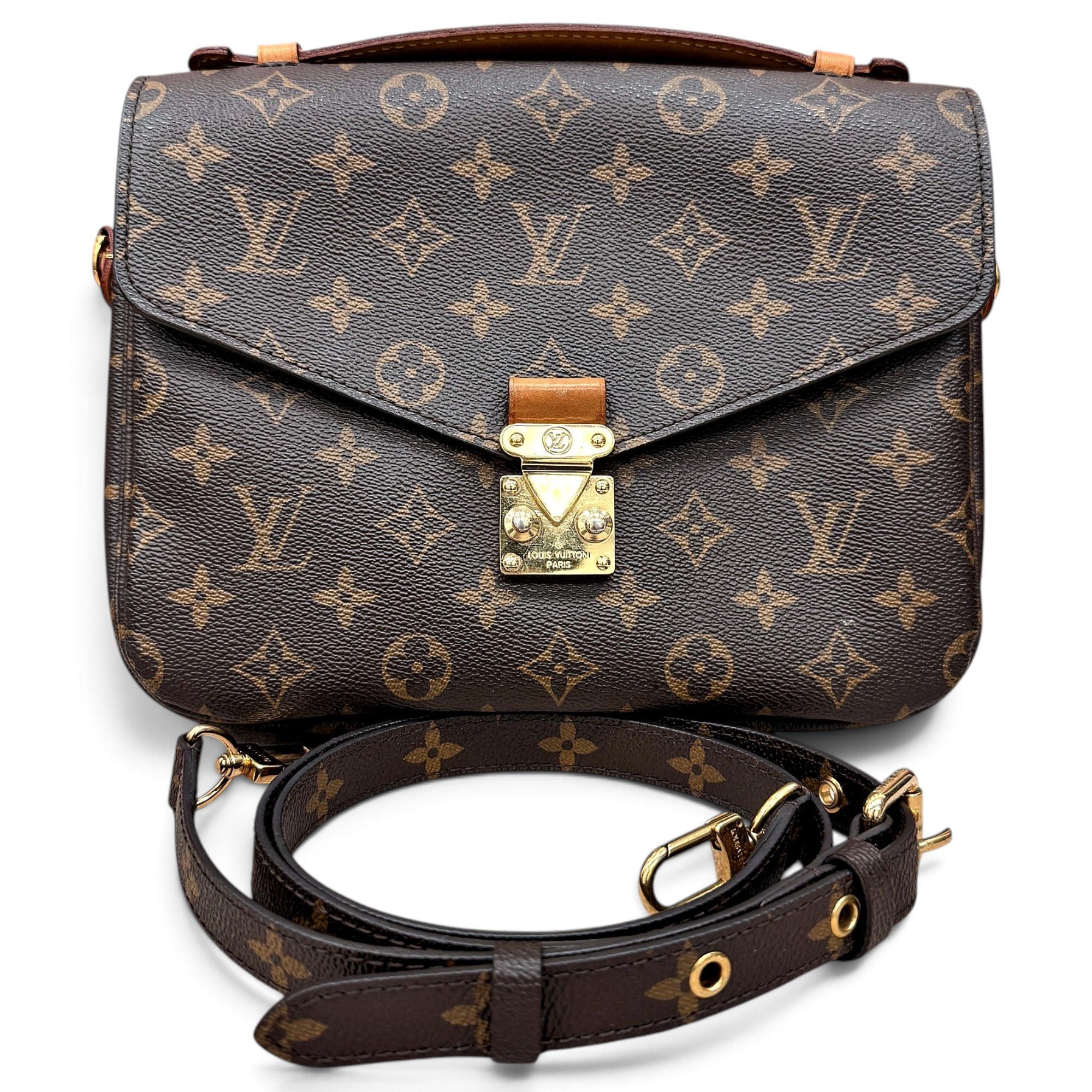 Metis leather handbag