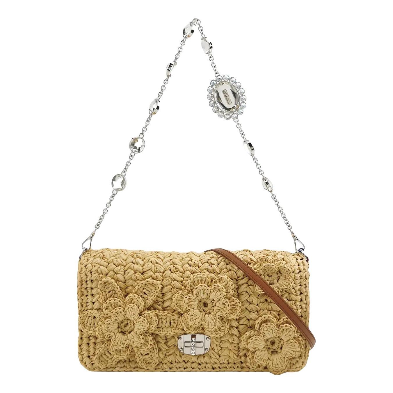 Miu Crystal crossbody bag