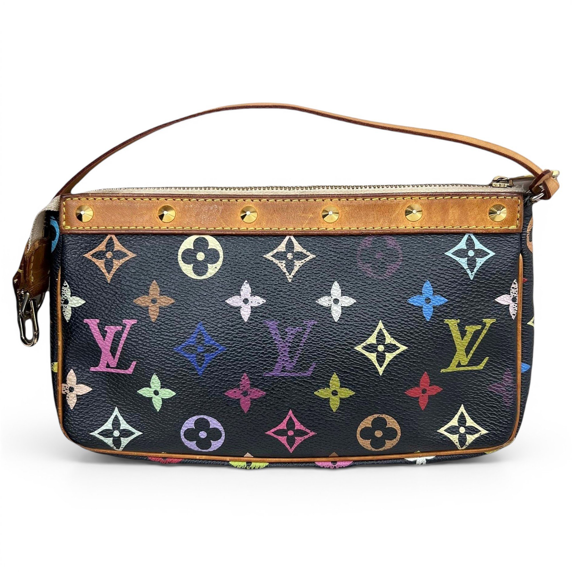 Pochette Accessoire leather handbag