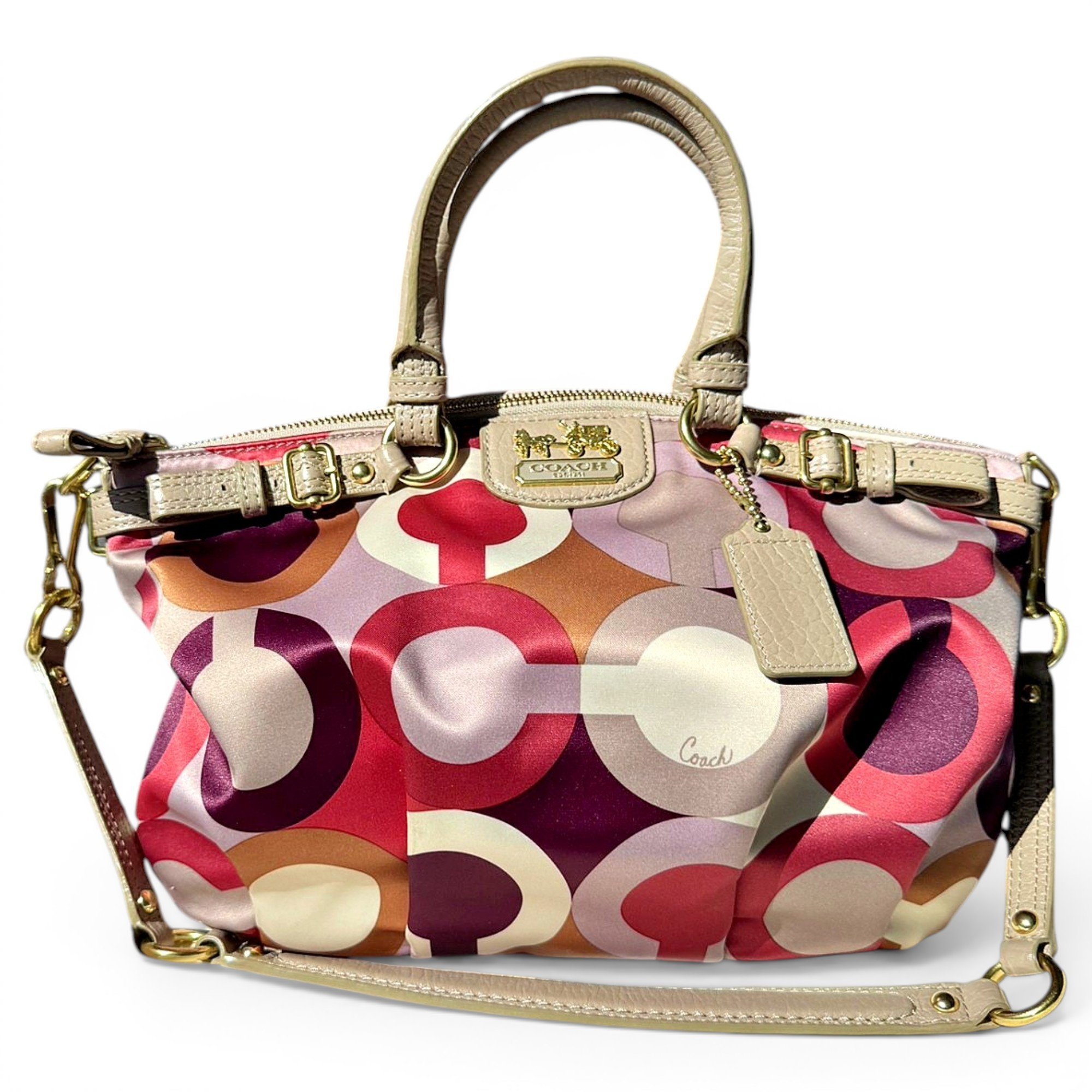 Madison leather crossbody bag