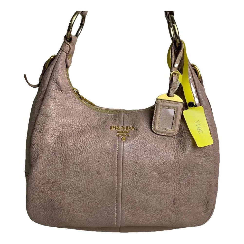 Arqué leather handbag