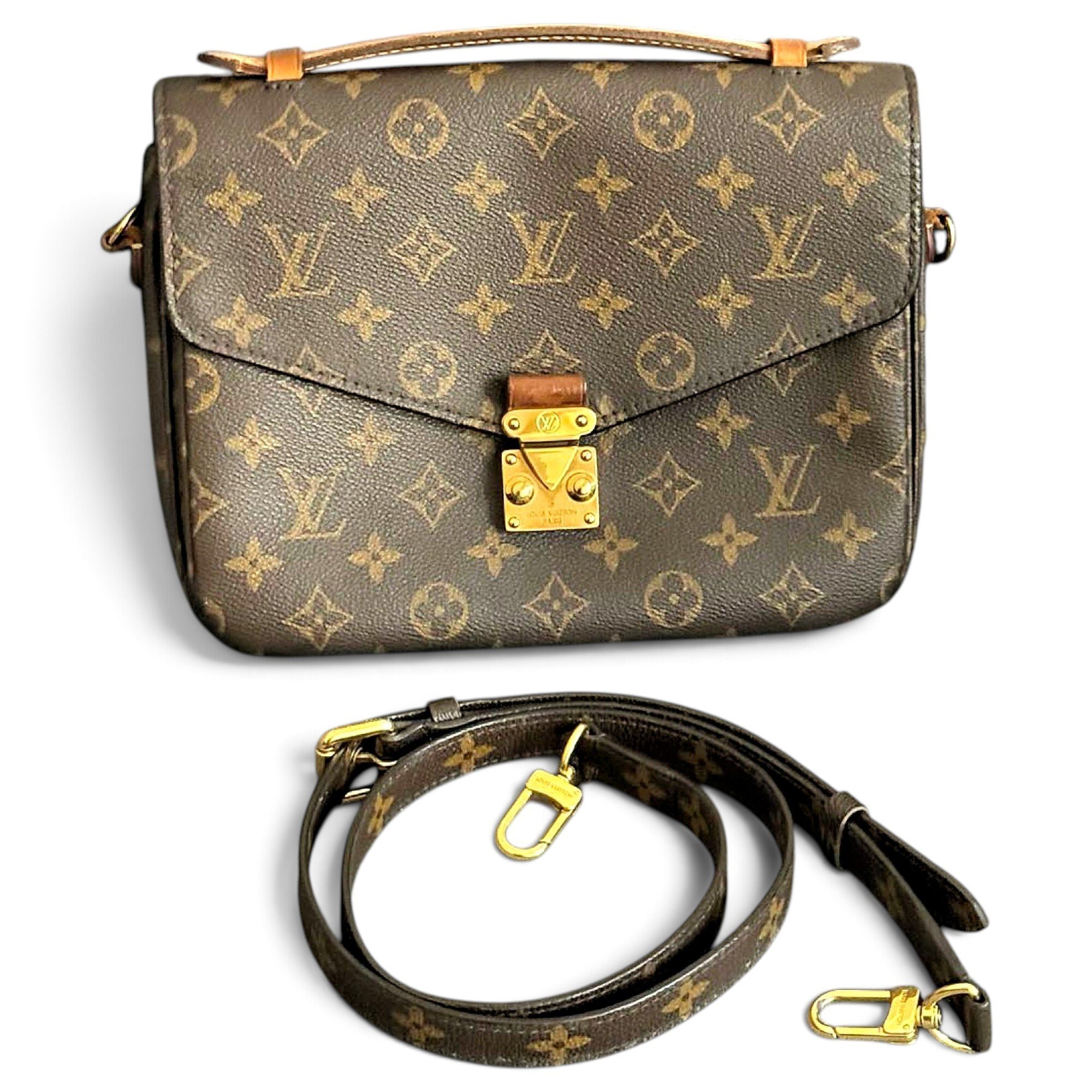 Metis leather crossbody bag
