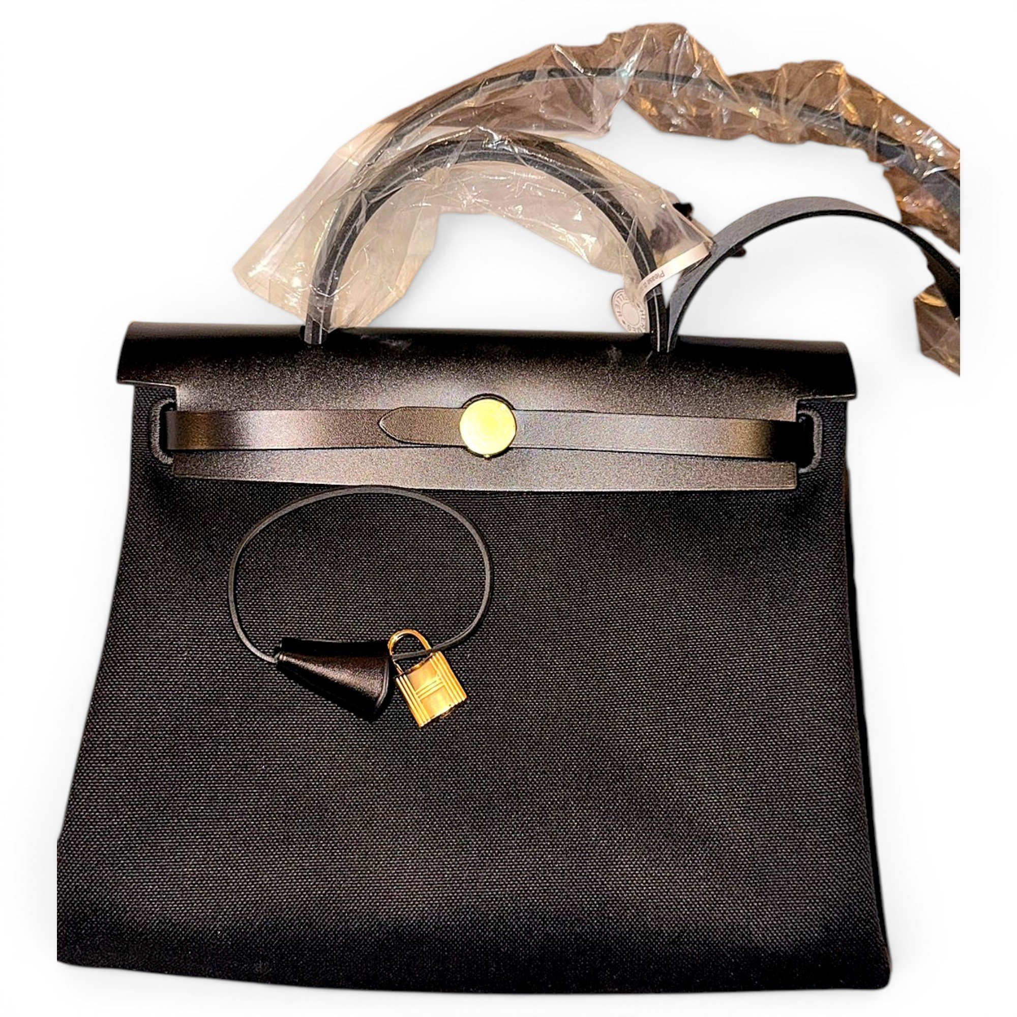 Herbag leather handbag