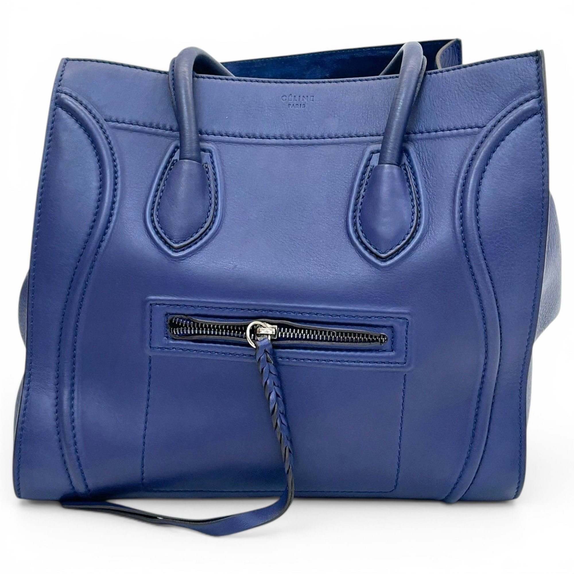 Celine Luggage Phantom leather handbag