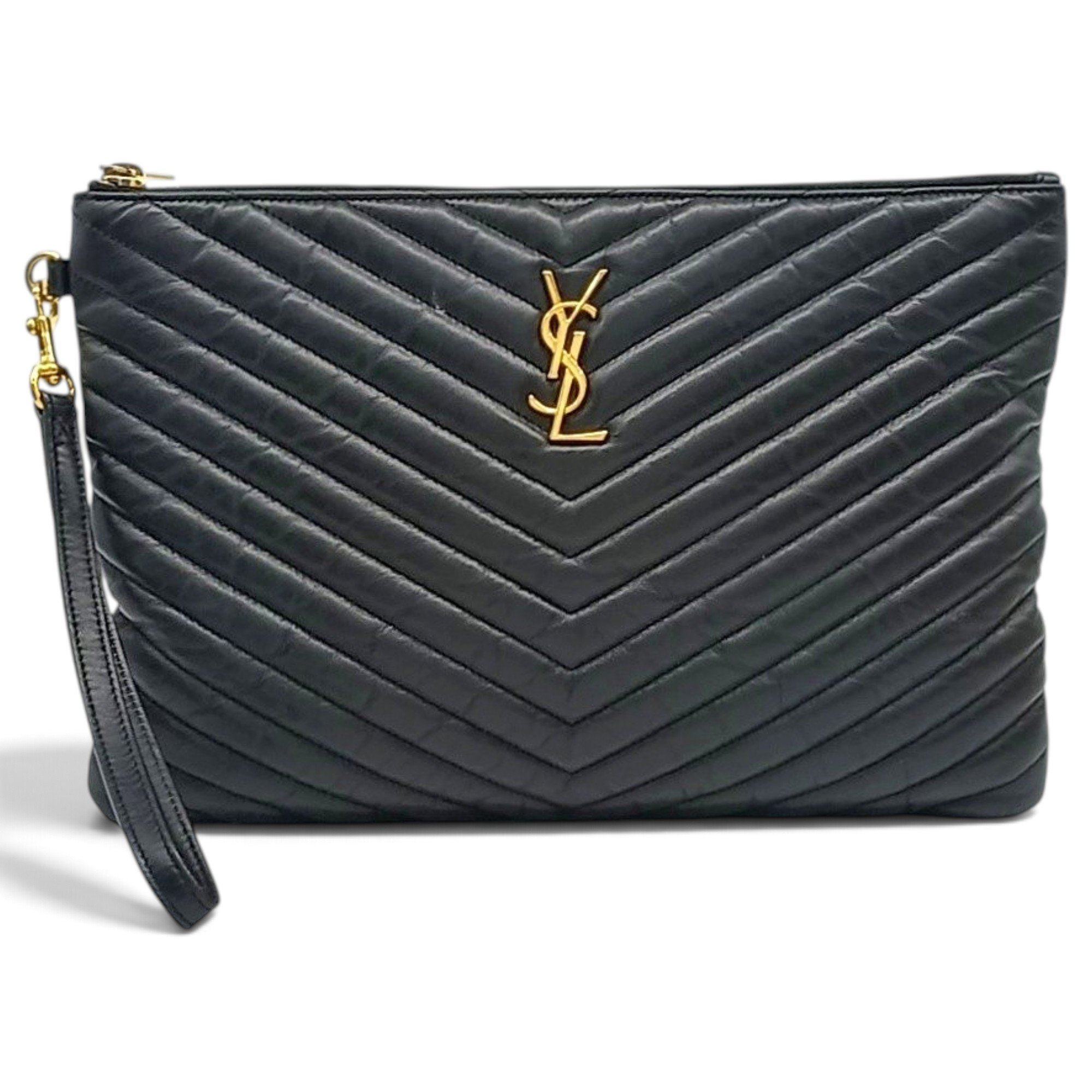 New Jolie leather clutch bag
