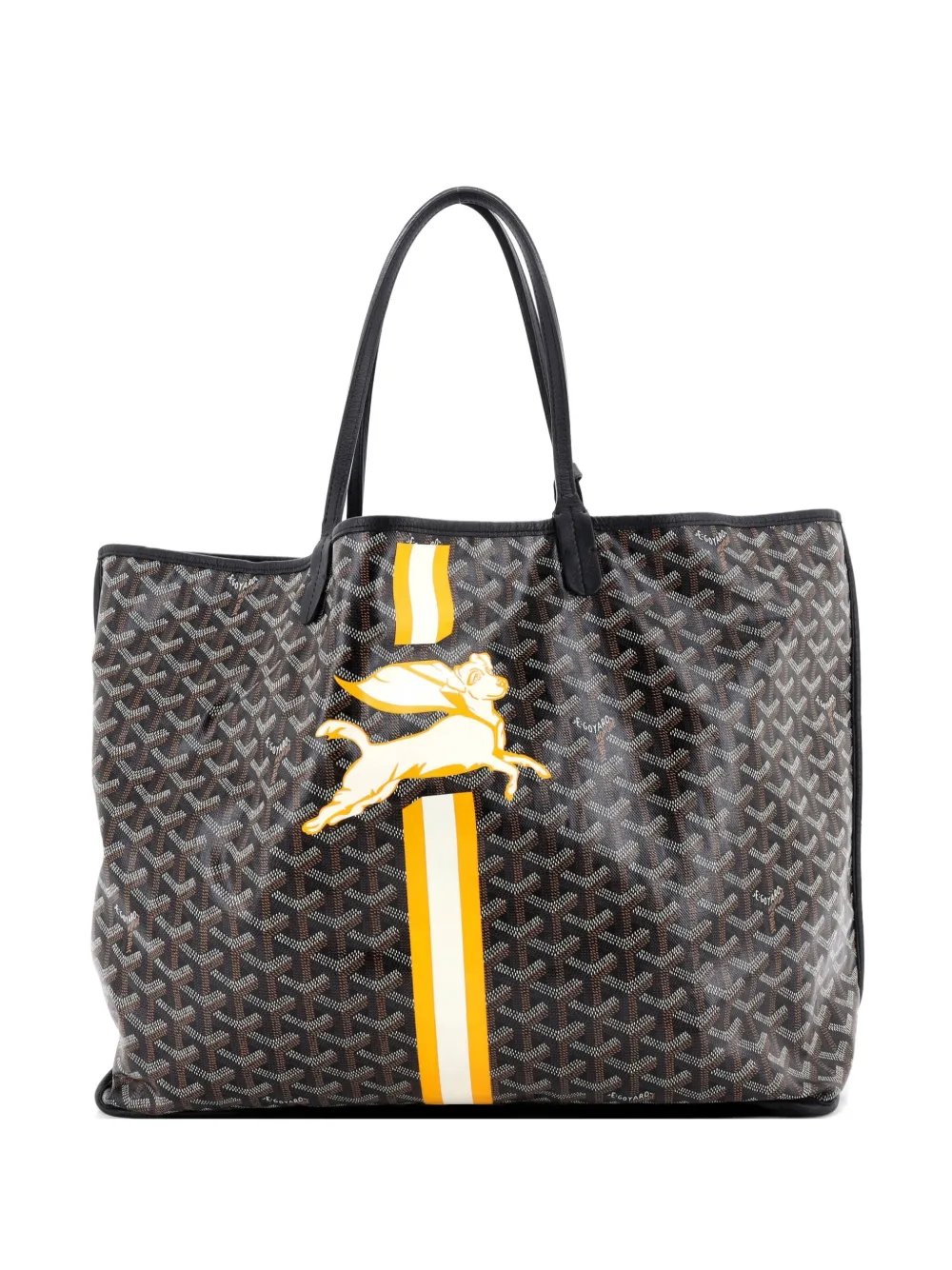 Anjou Reversible Printed Coated Canvas GM tote bag