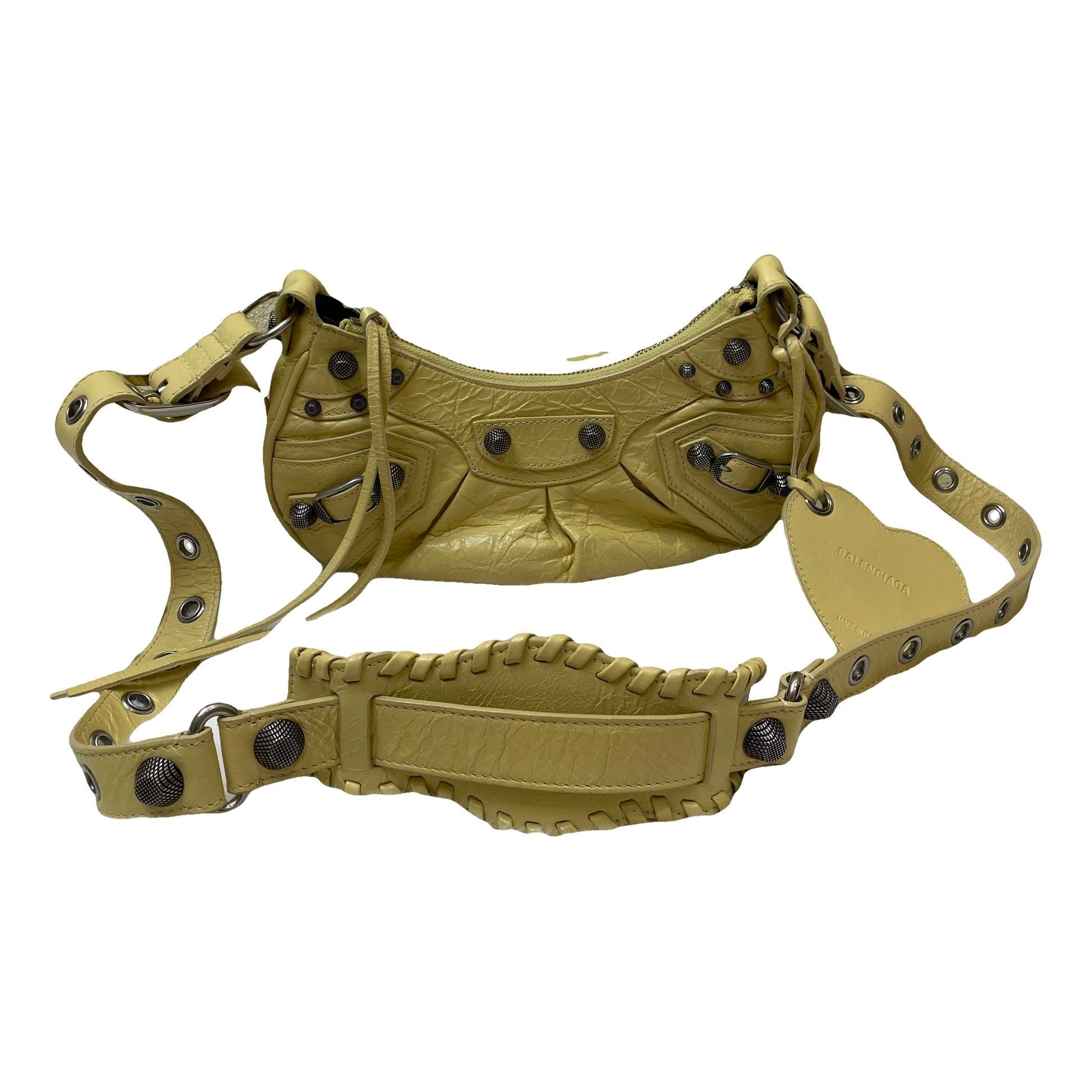 Le Cagole leather handbag