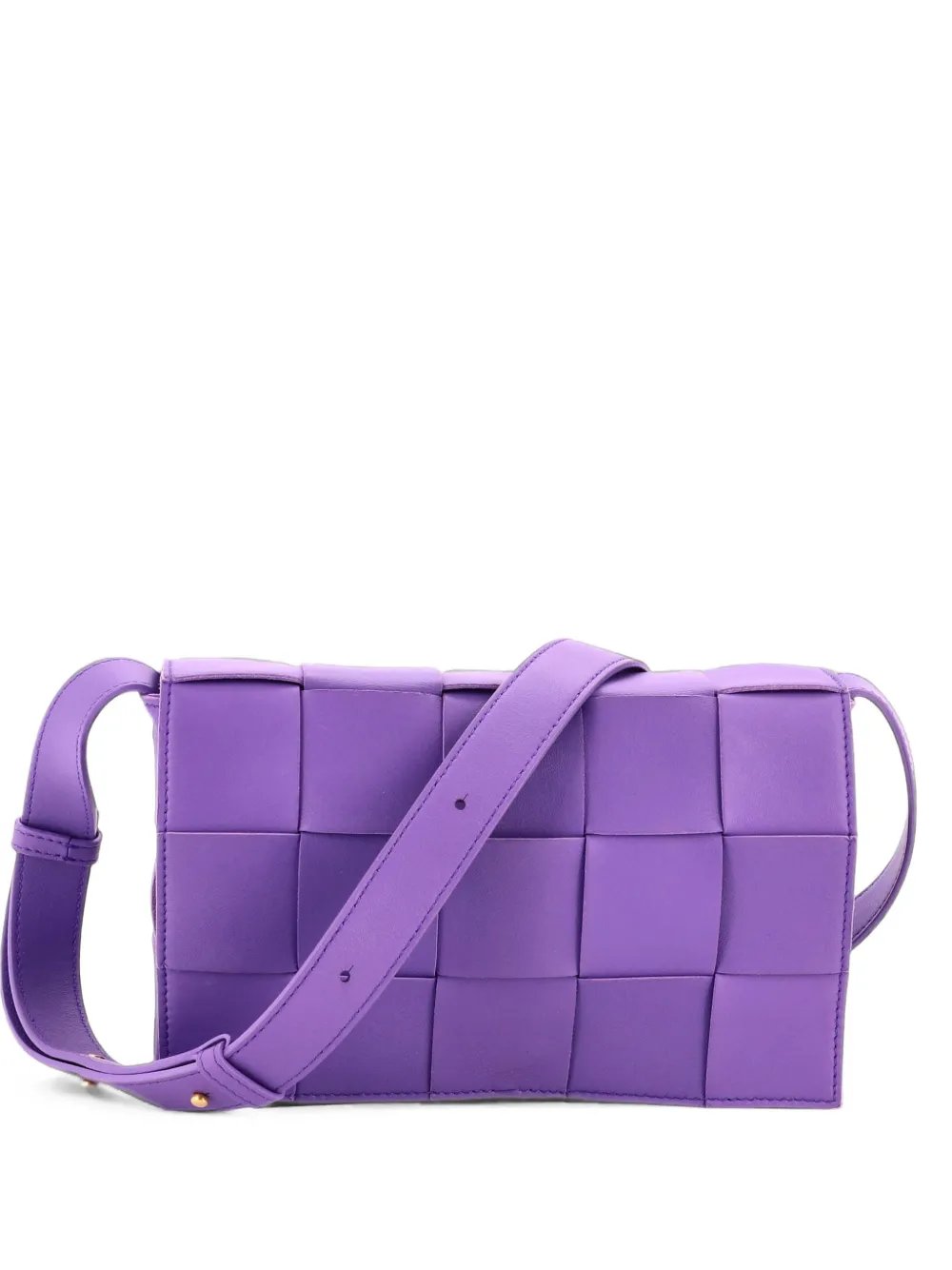 Cassette Maxi Intrecciato Leather crossbody bag