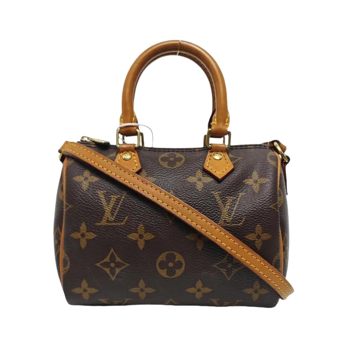 Nano Speedy / Mini HL leather handbag