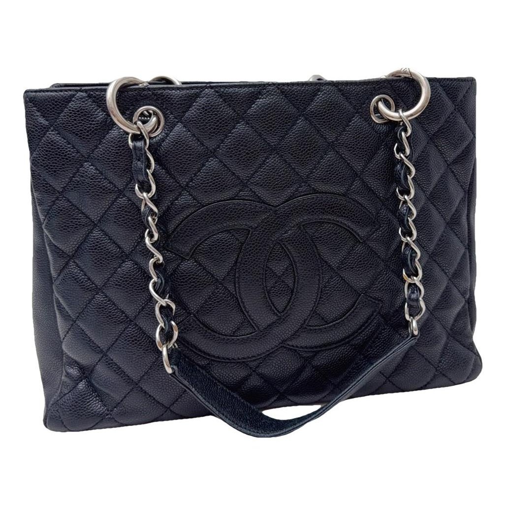 Grand shopping leather handbag