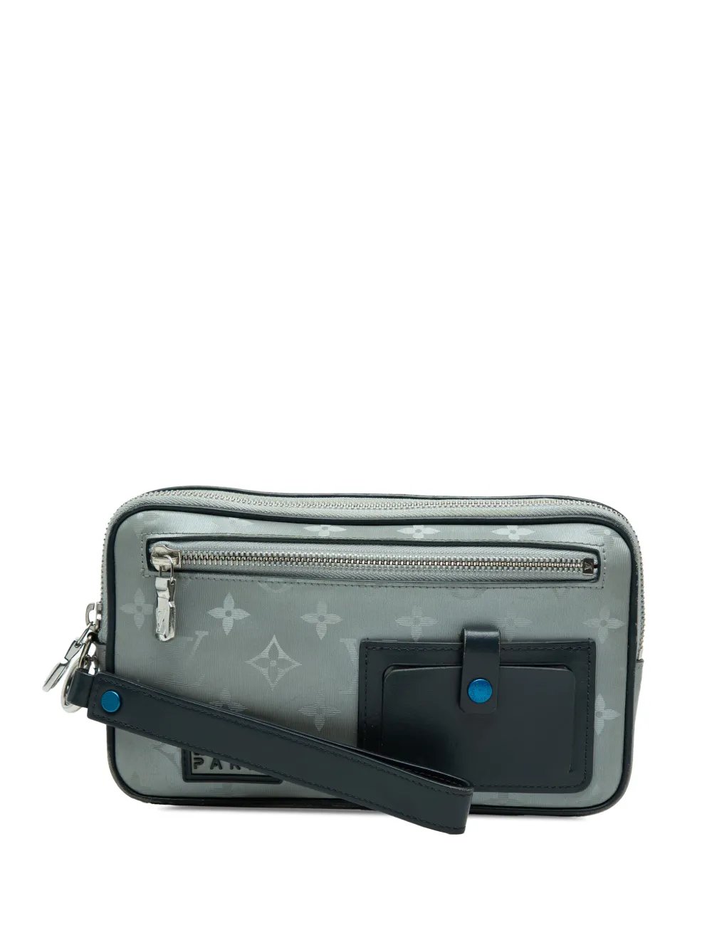 2018 Monogram Satellite Alpha clutch bag