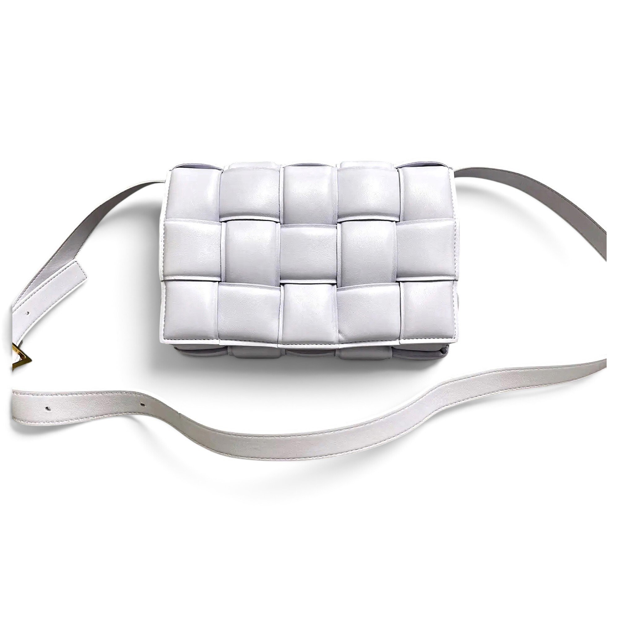 Cassette leather crossbody bag