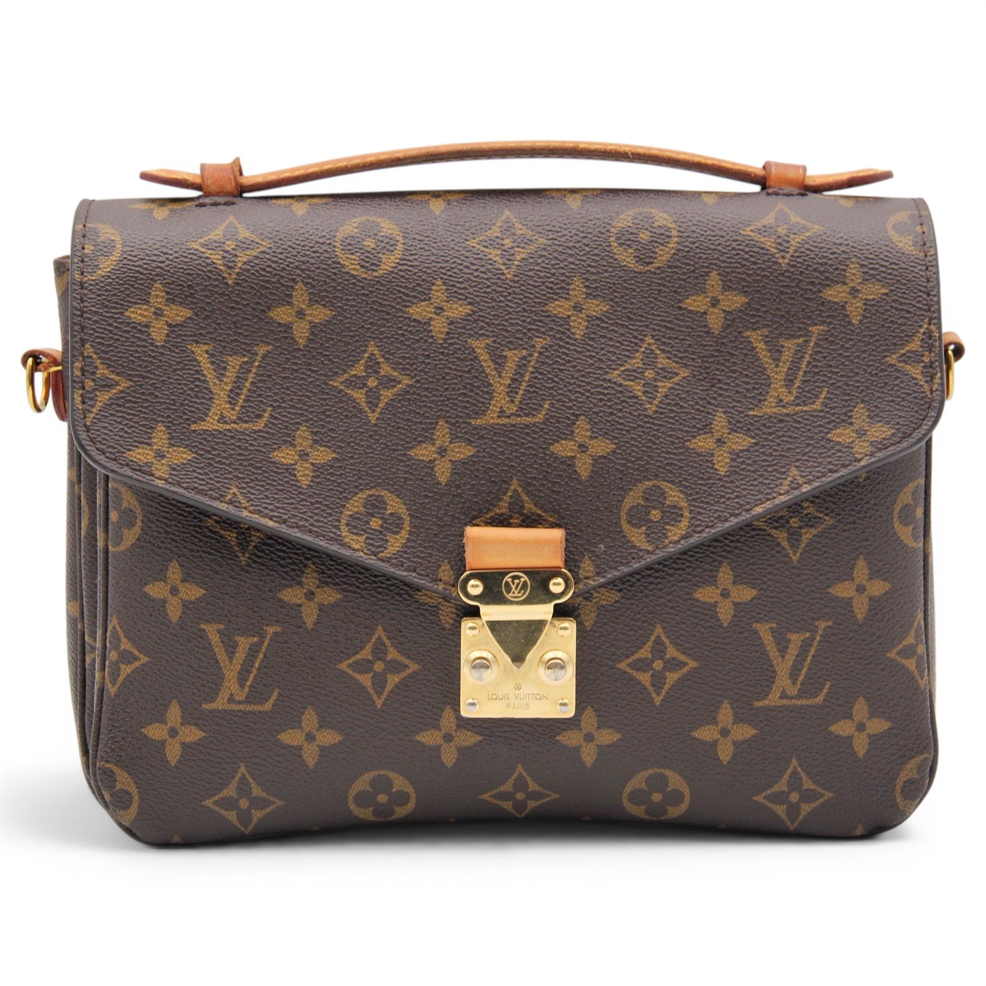 Metis leather handbag