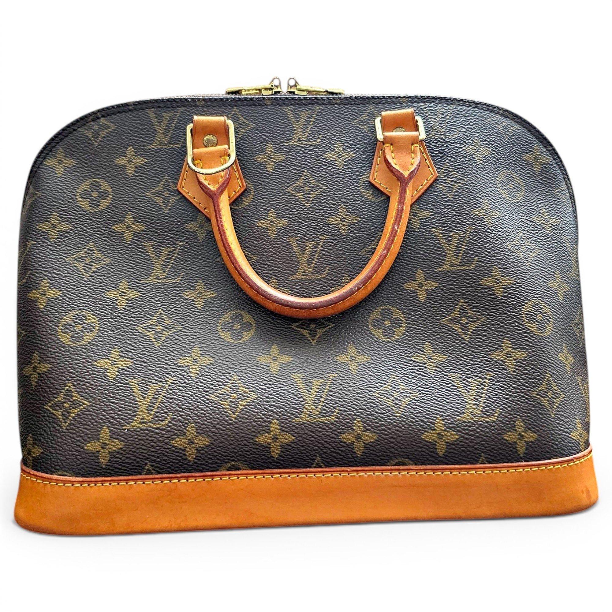 Alma leather handbag