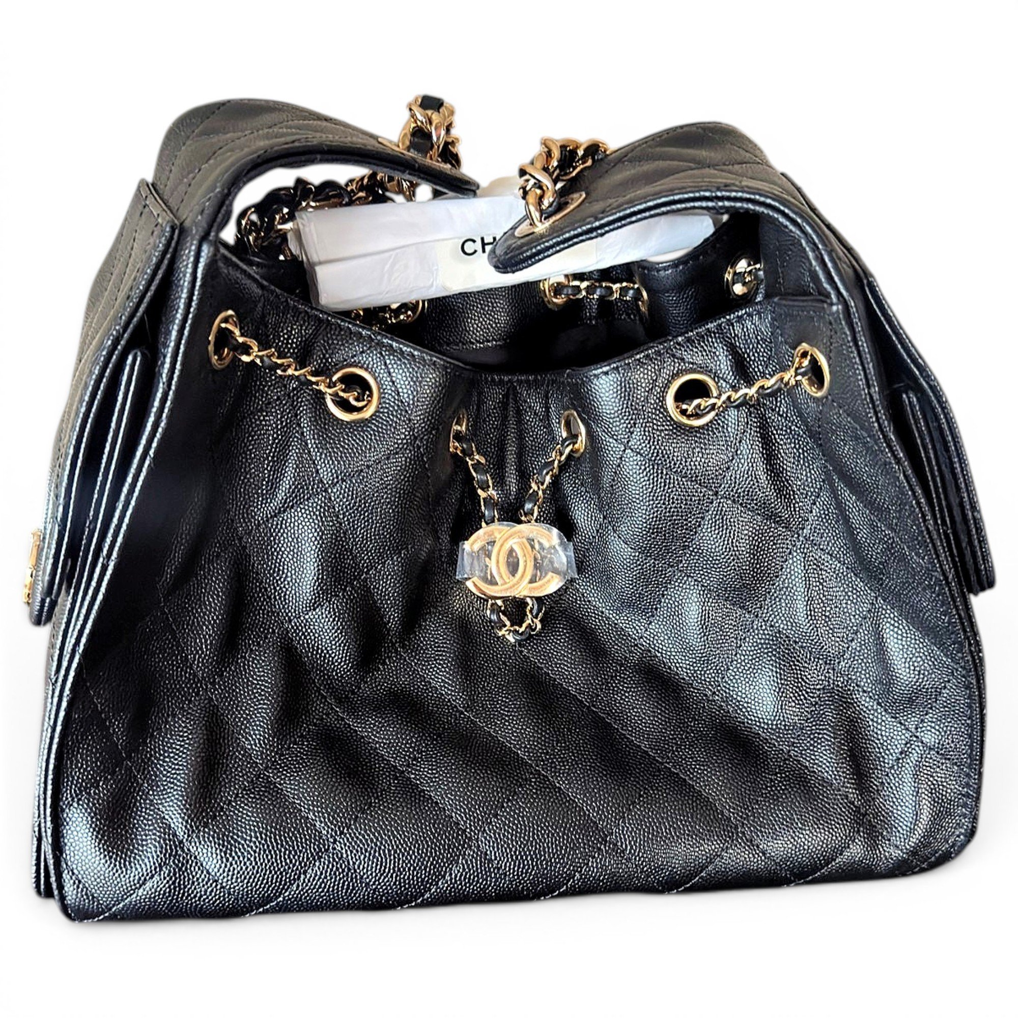 Chanel 25 leather handbag