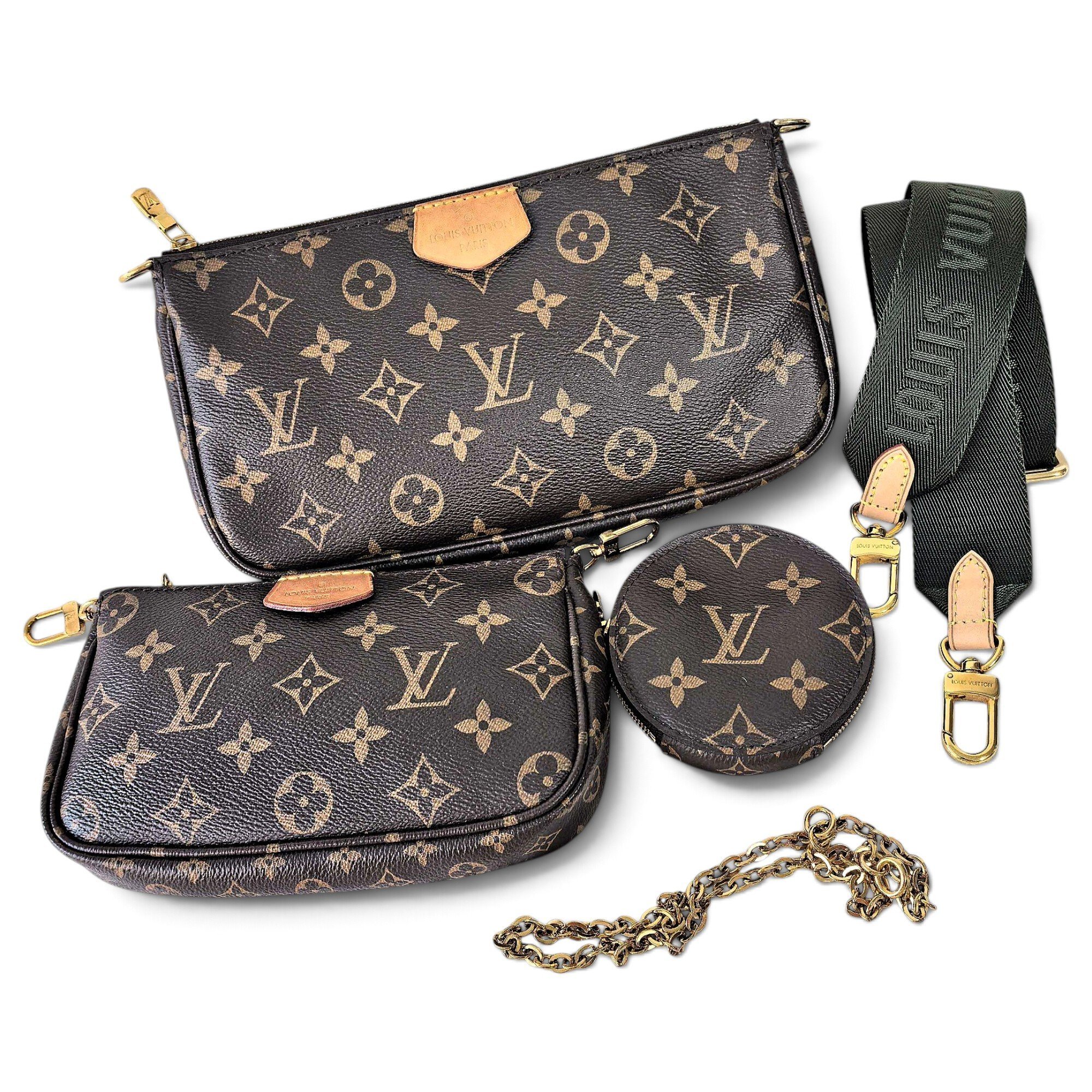 Multi Pochette Accessoires leather crossbody bag