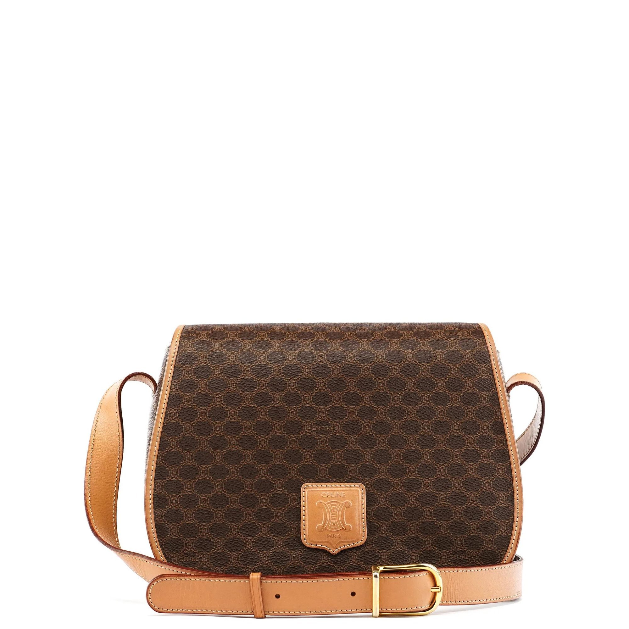 Classic leather crossbody bag