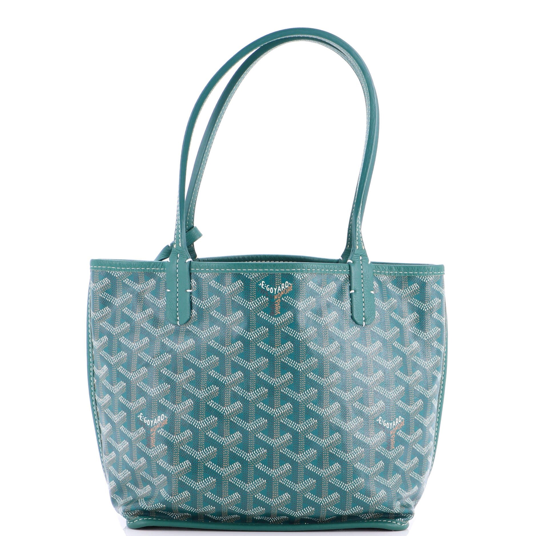 Goyard Anjou Reversible Tote Coated Canvas Mini