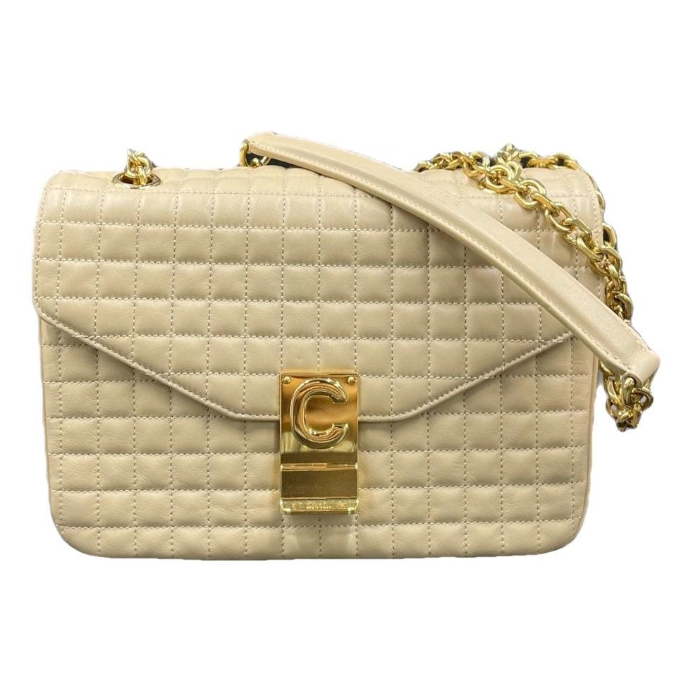 C bag leather handbag