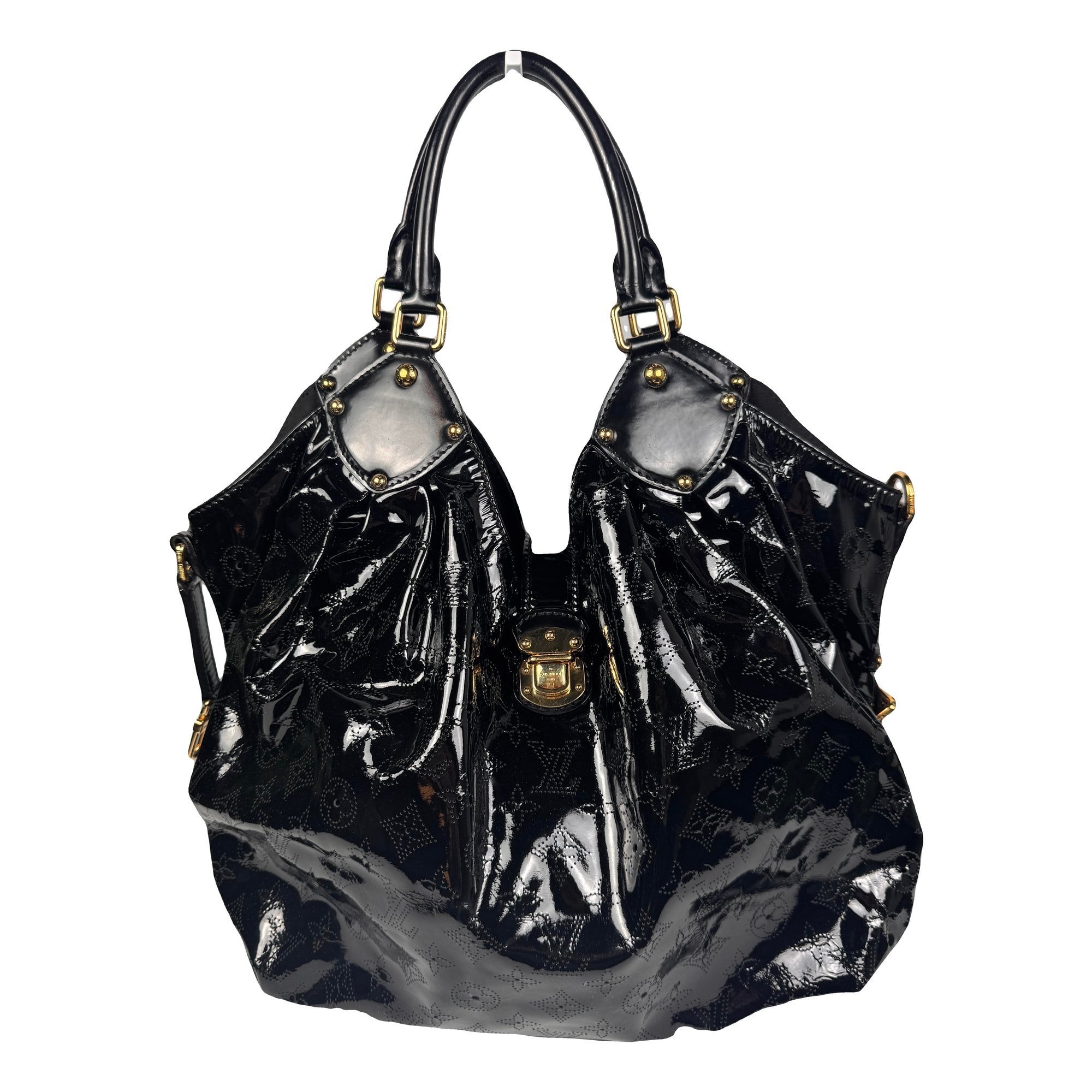 Mahina patent leather tote
