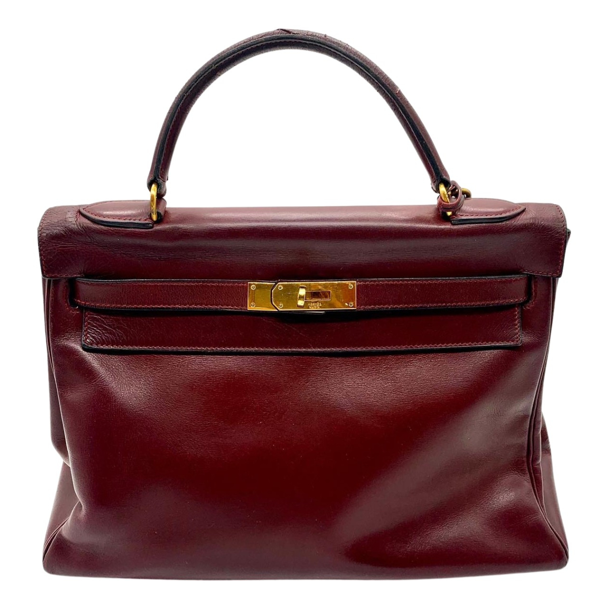 Hermes Kelly 32 Handbag Gold