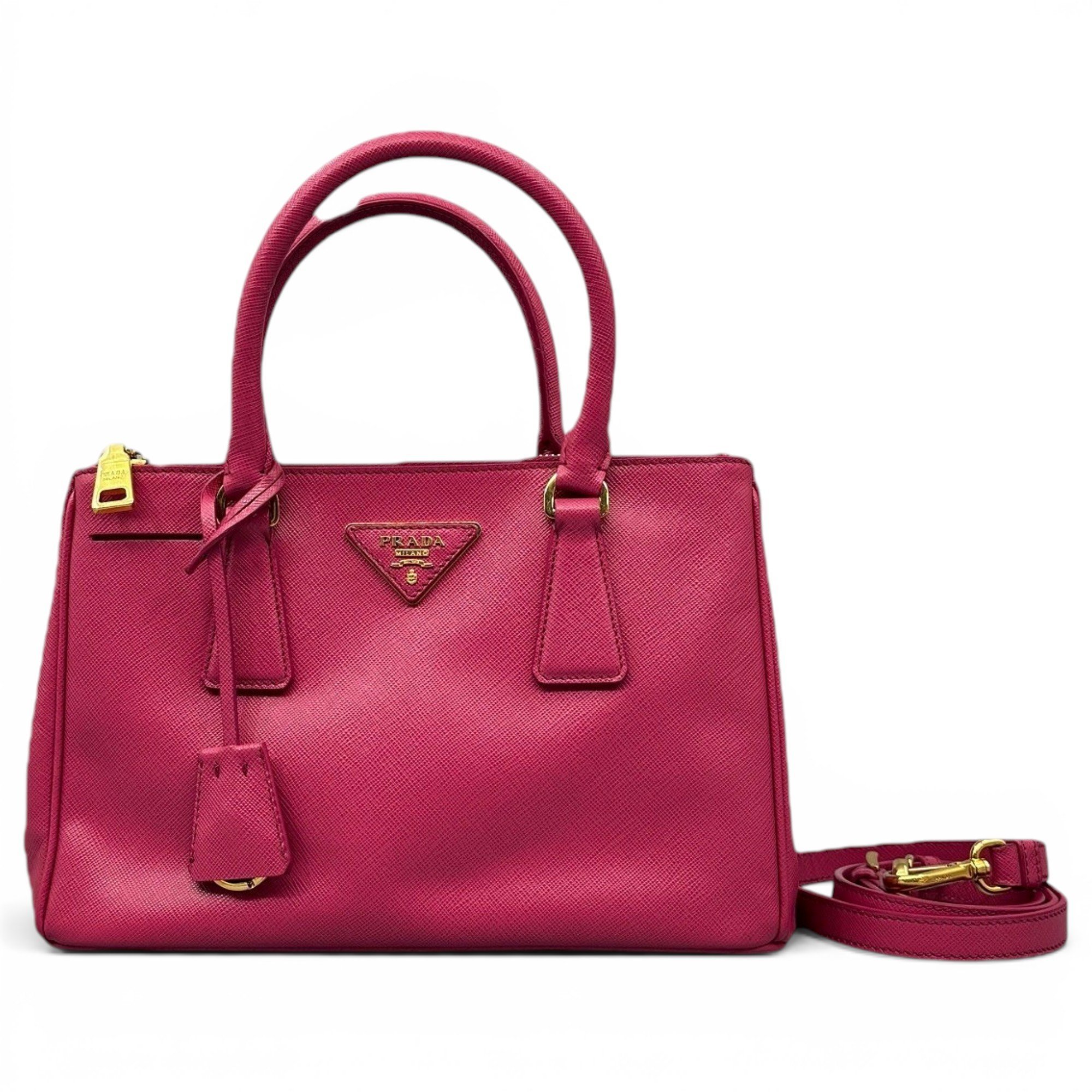Galleria leather handbag