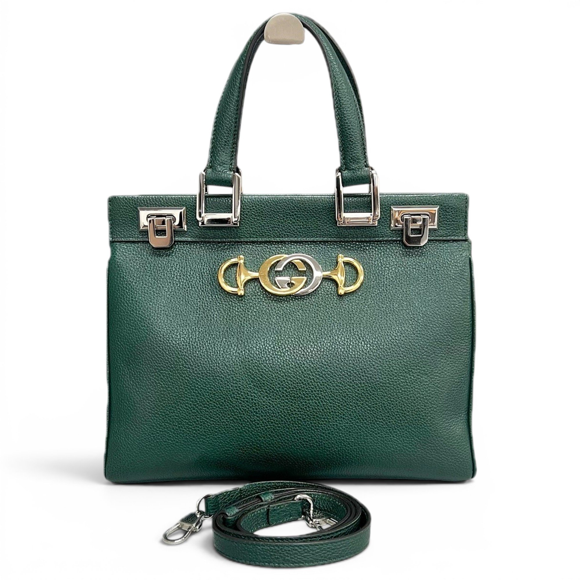 Zumi leather handbag