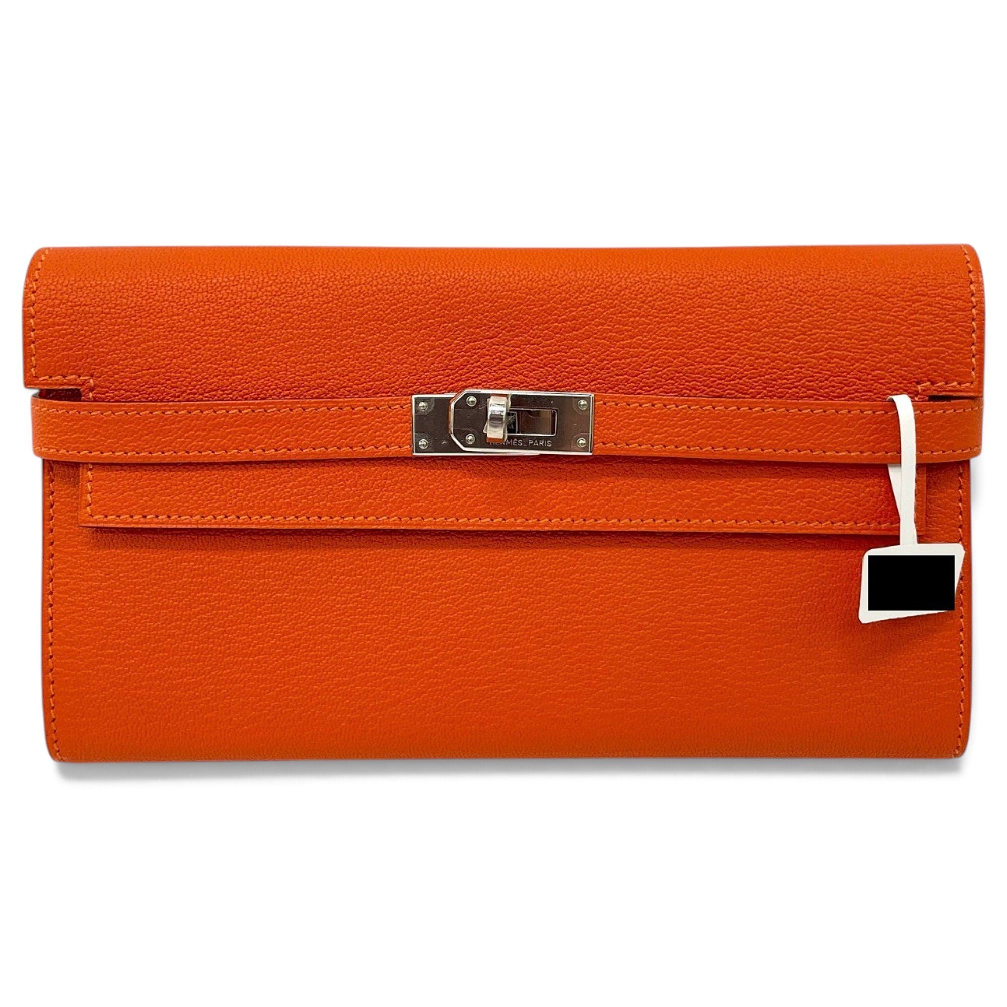 Kelly to go leather clutch bag