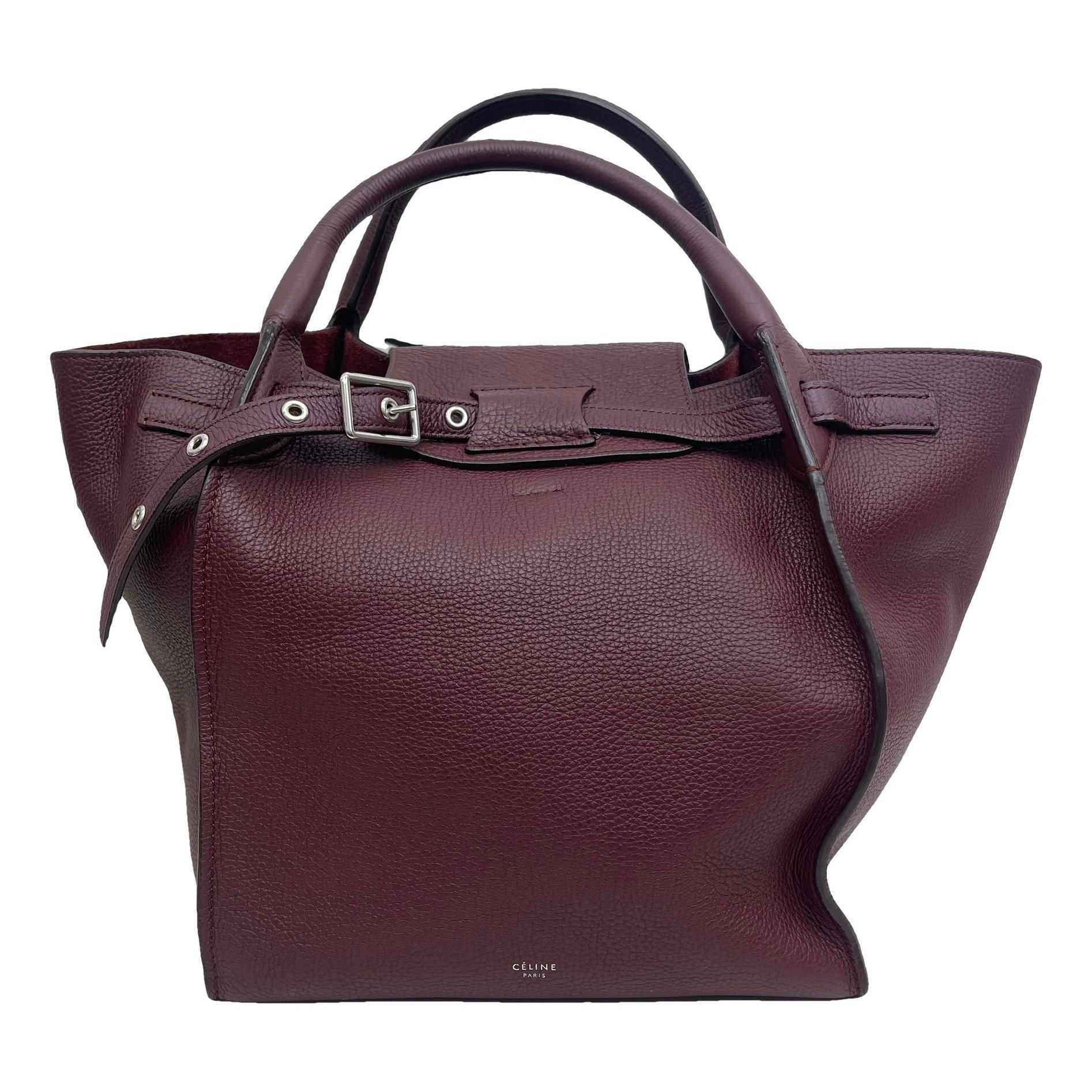 Big Bag leather handbag