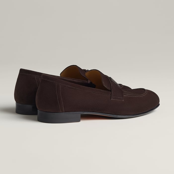 Marron Ébène Mocassim Paris