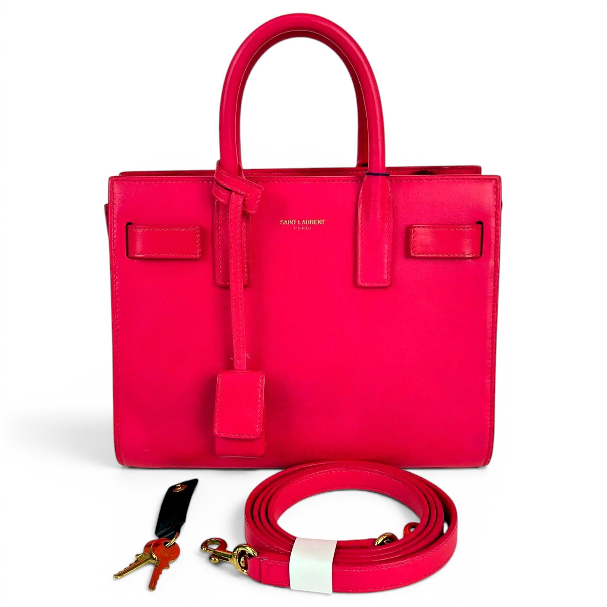 Sac de Jour leather crossbody bag