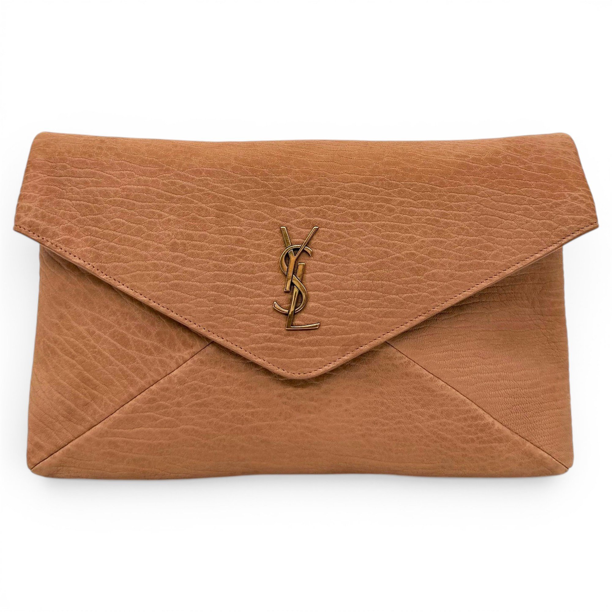 Cassandre leather clutch bag