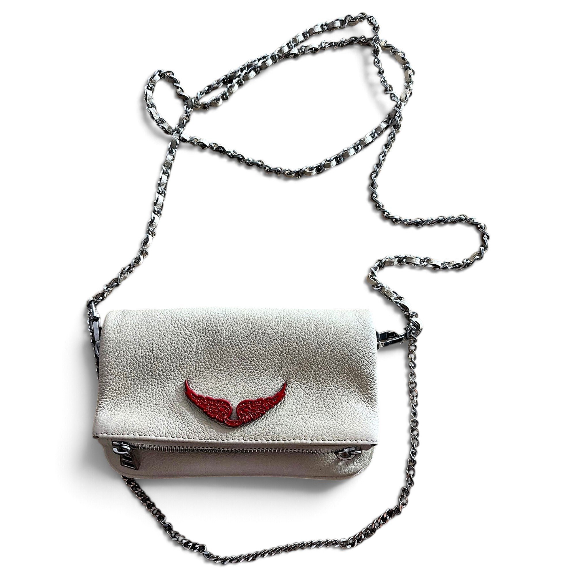 Rock pony-style calfskin crossbody bag