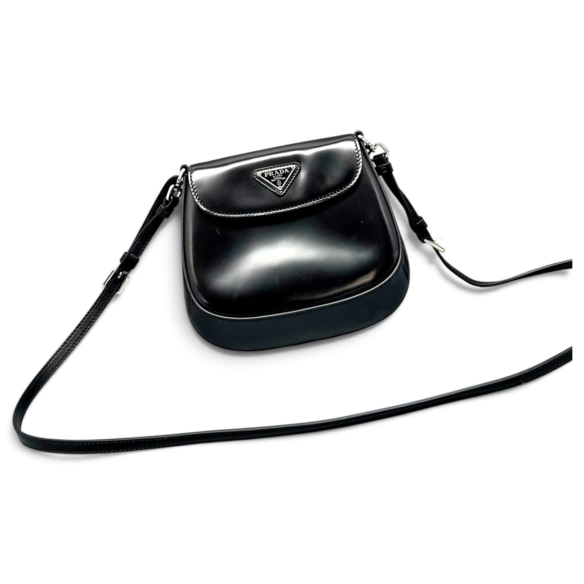 Cleo Flap leather handbag
