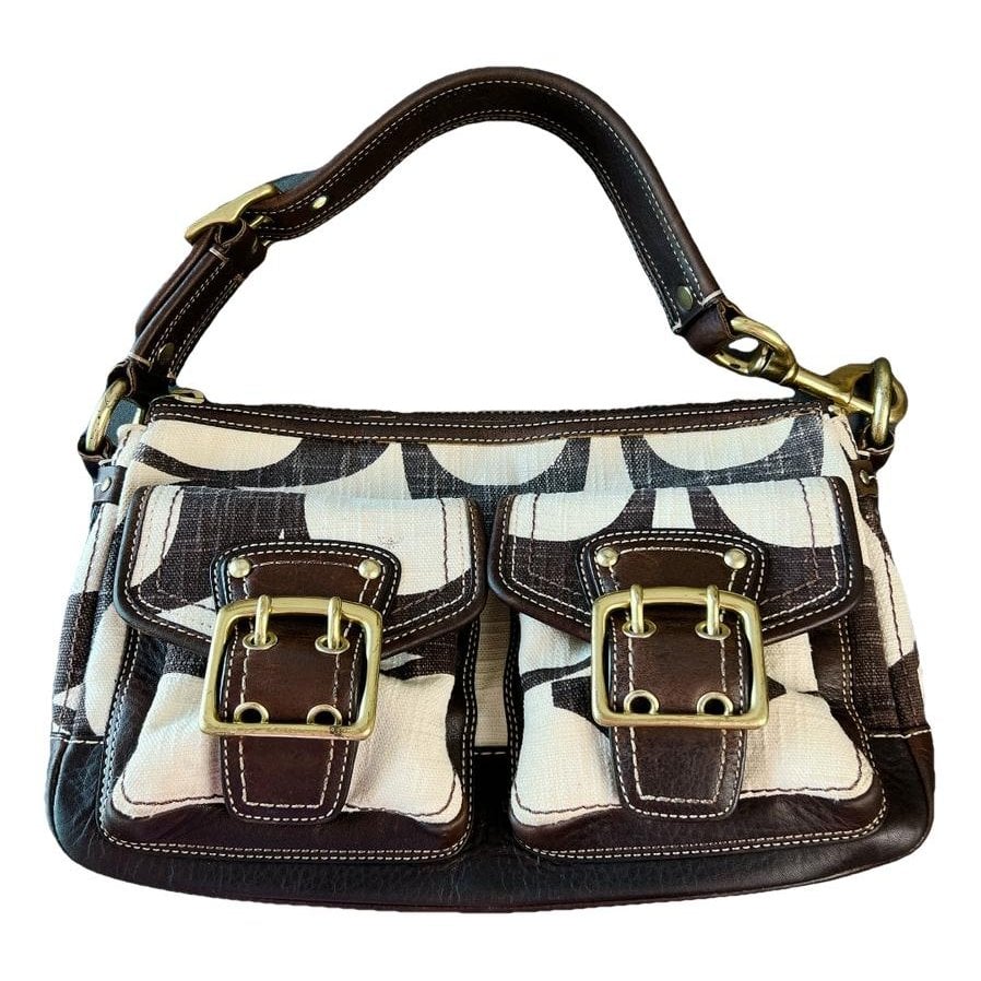 Signature Sufflette cloth handbag