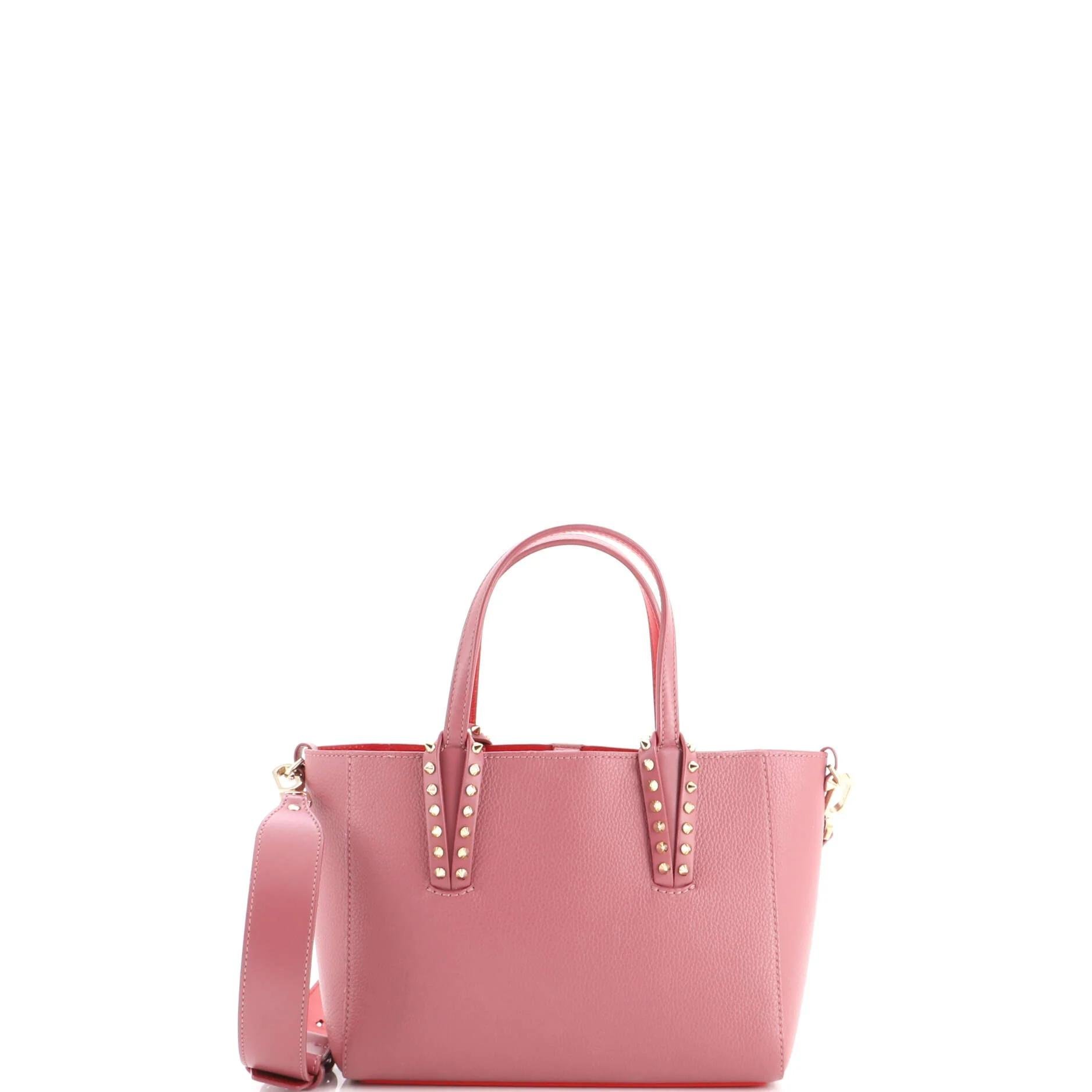 Leather tote