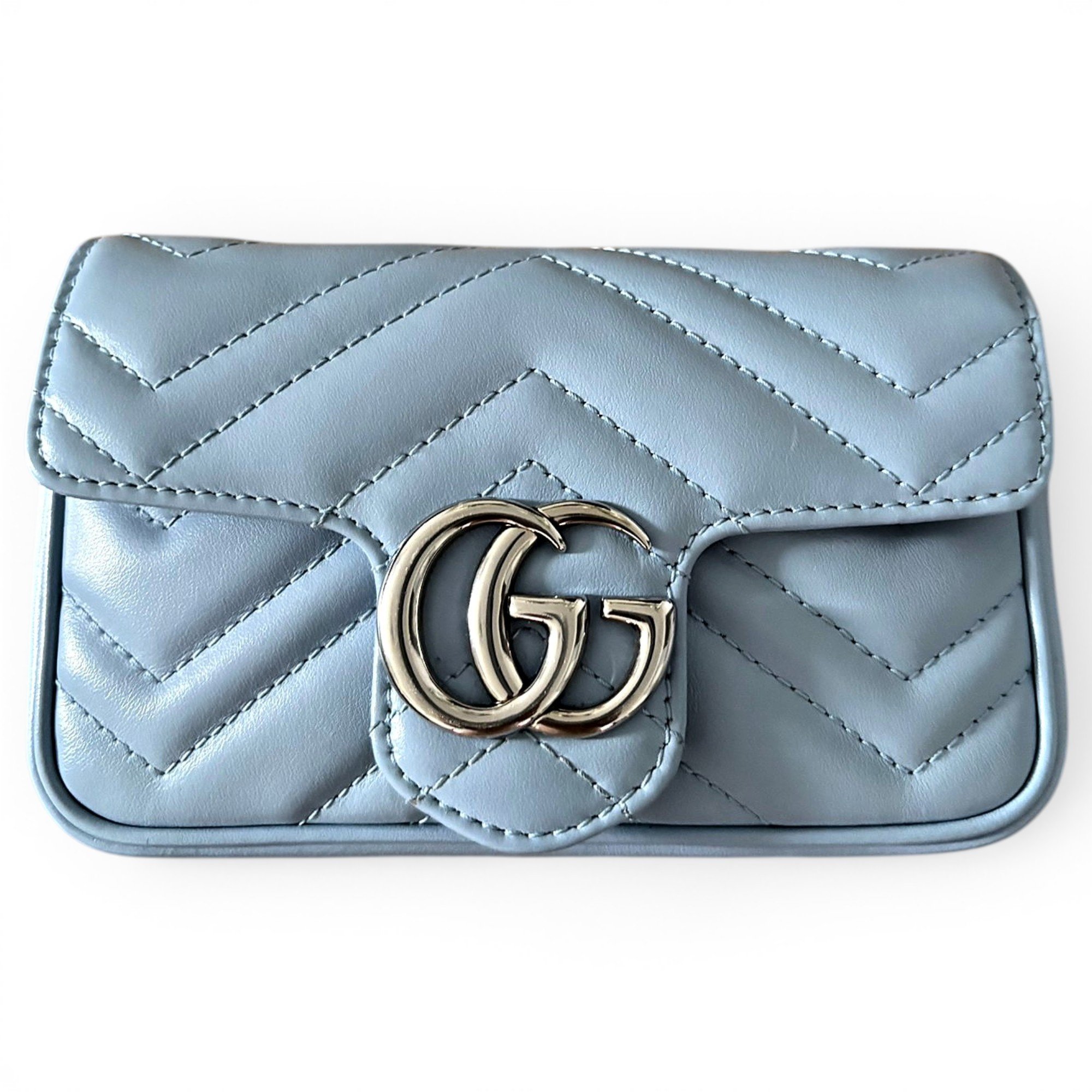 GG Marmont Flap leather crossbody bag