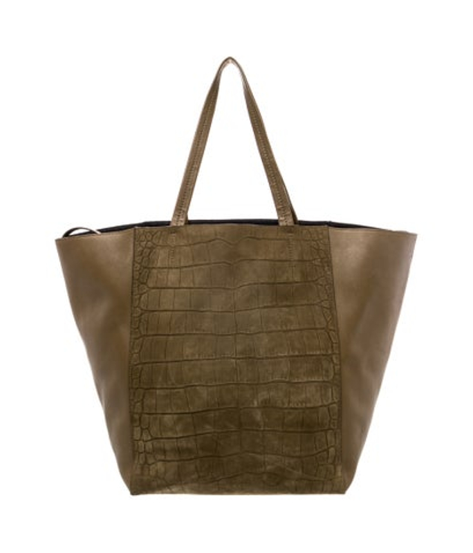 Celine Leather Cabas Phantom